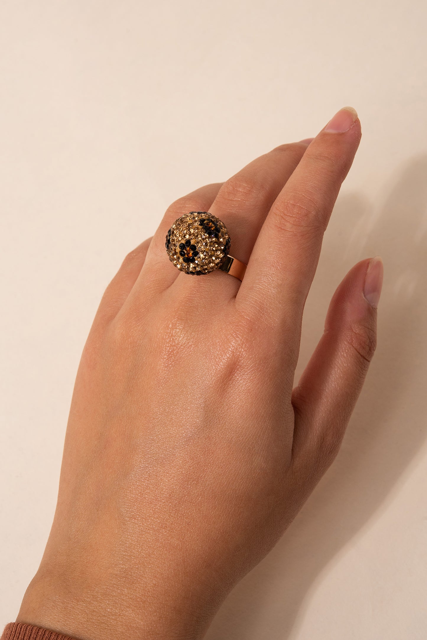 Dottie Leopard Print Ring
