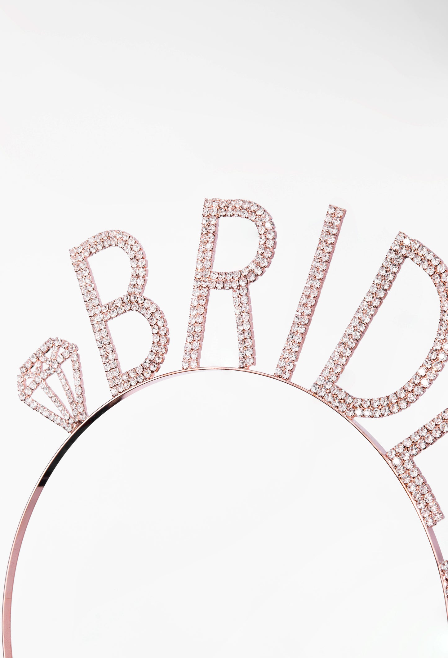 BRIDE and Diamonds Headband