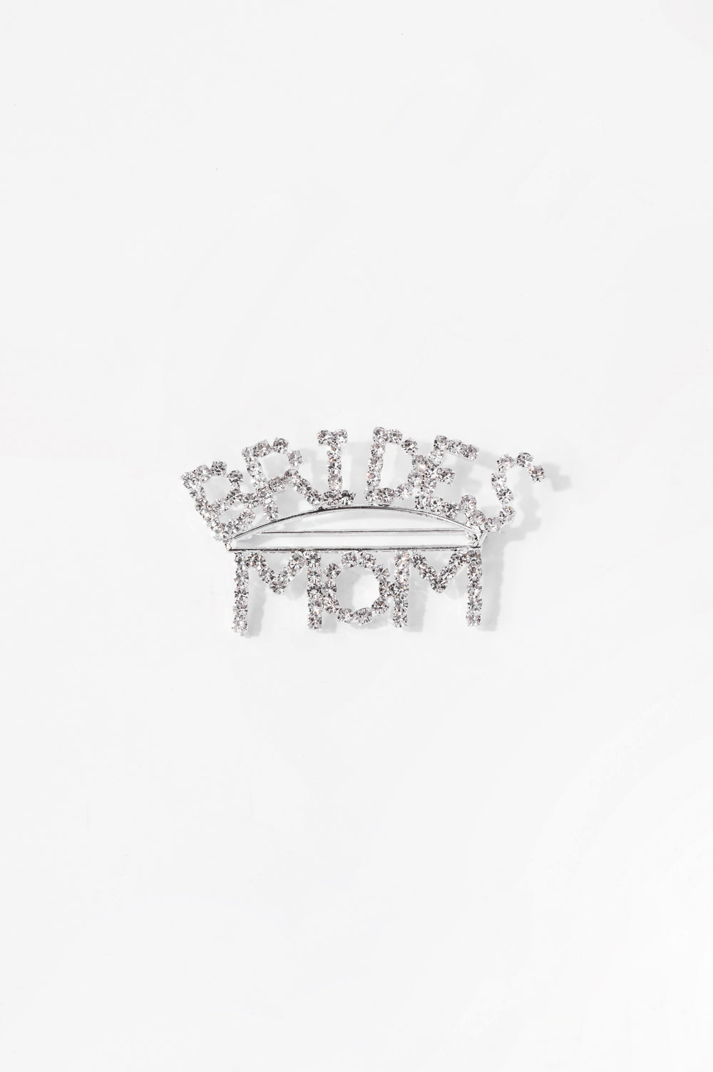 BRIDE'S MOM Bridal Shower Bachelorette Rhinestone Pin