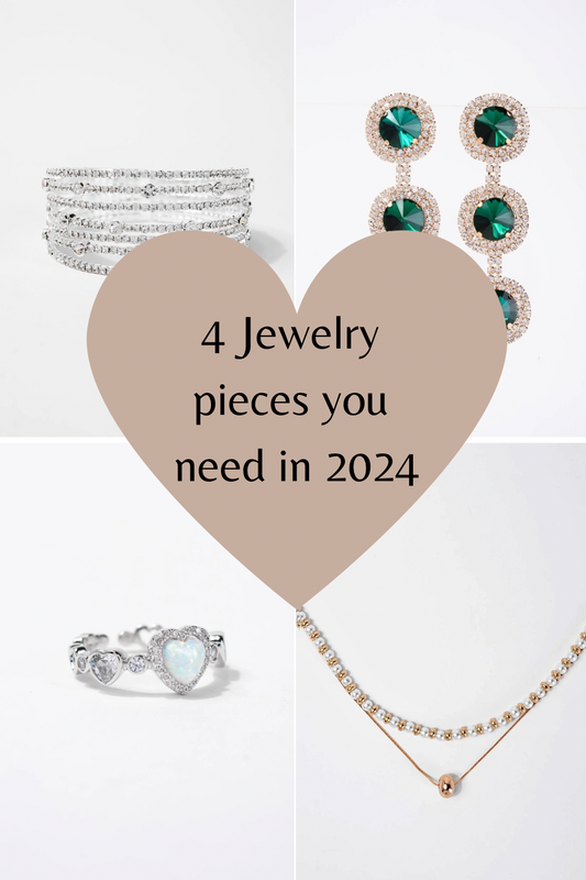 4 Jewelry Pieces women need in 2024