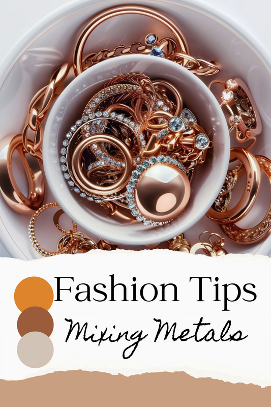 Fashion tips on Mixing Metals: Modern Rules for Pairing Gold, Silver, and Rose Gold Jewelry
