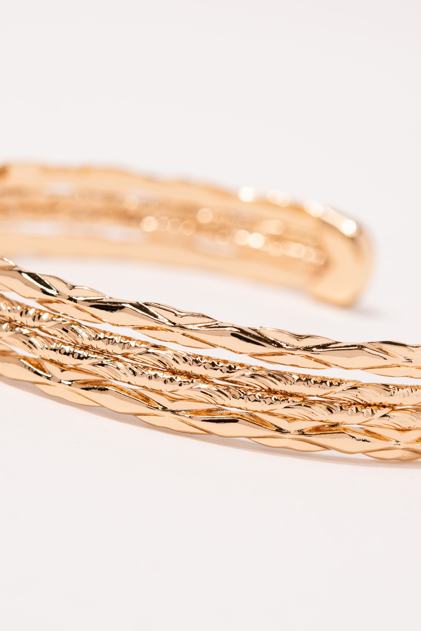 Gia Multi Cuff Bracelet - Gold