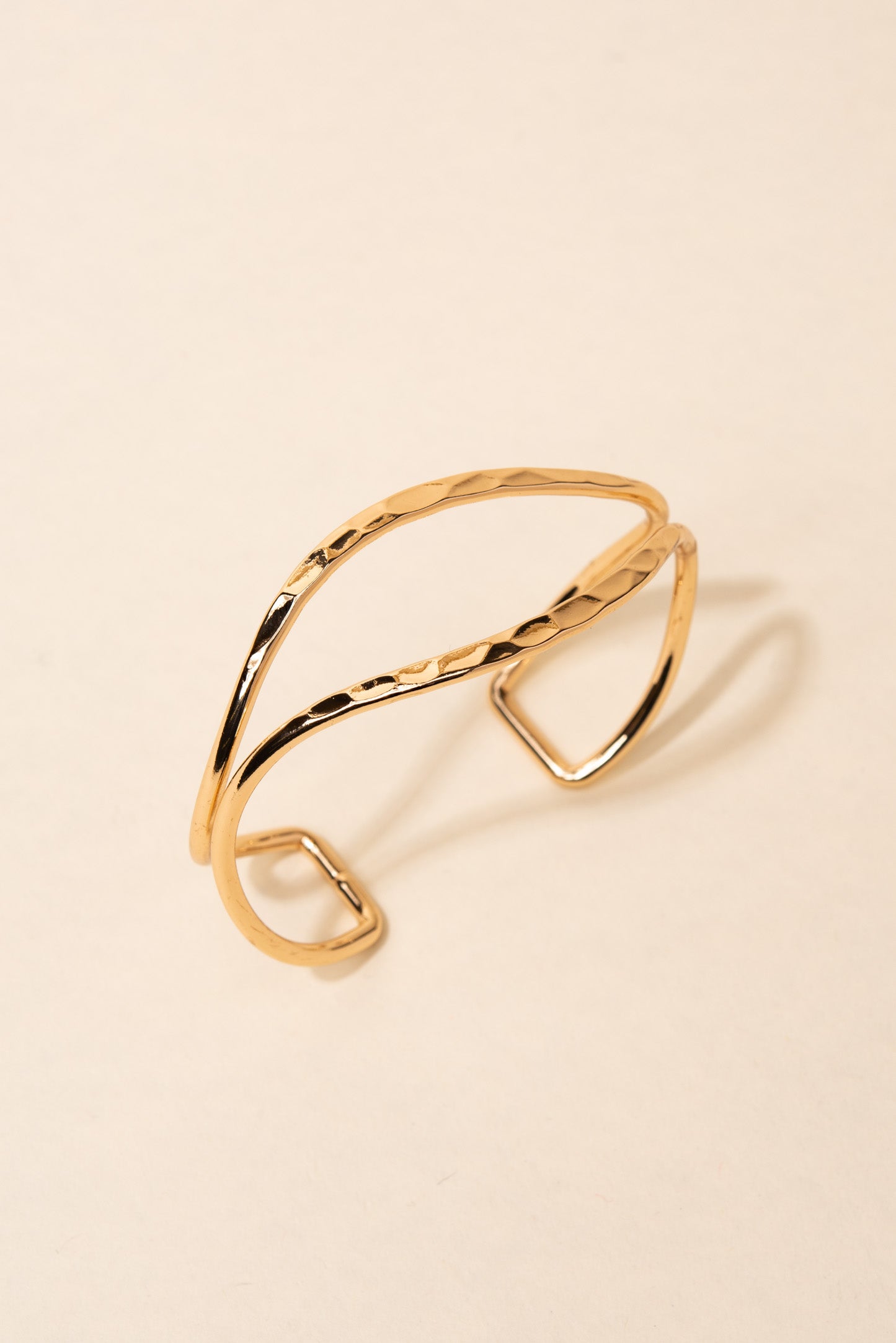 Delphine Open Eyelid Cuff Bracelet