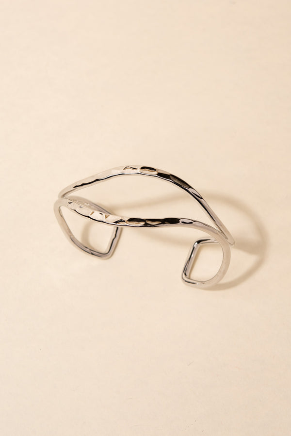 Delphine Open Eyelid Cuff Bracelet