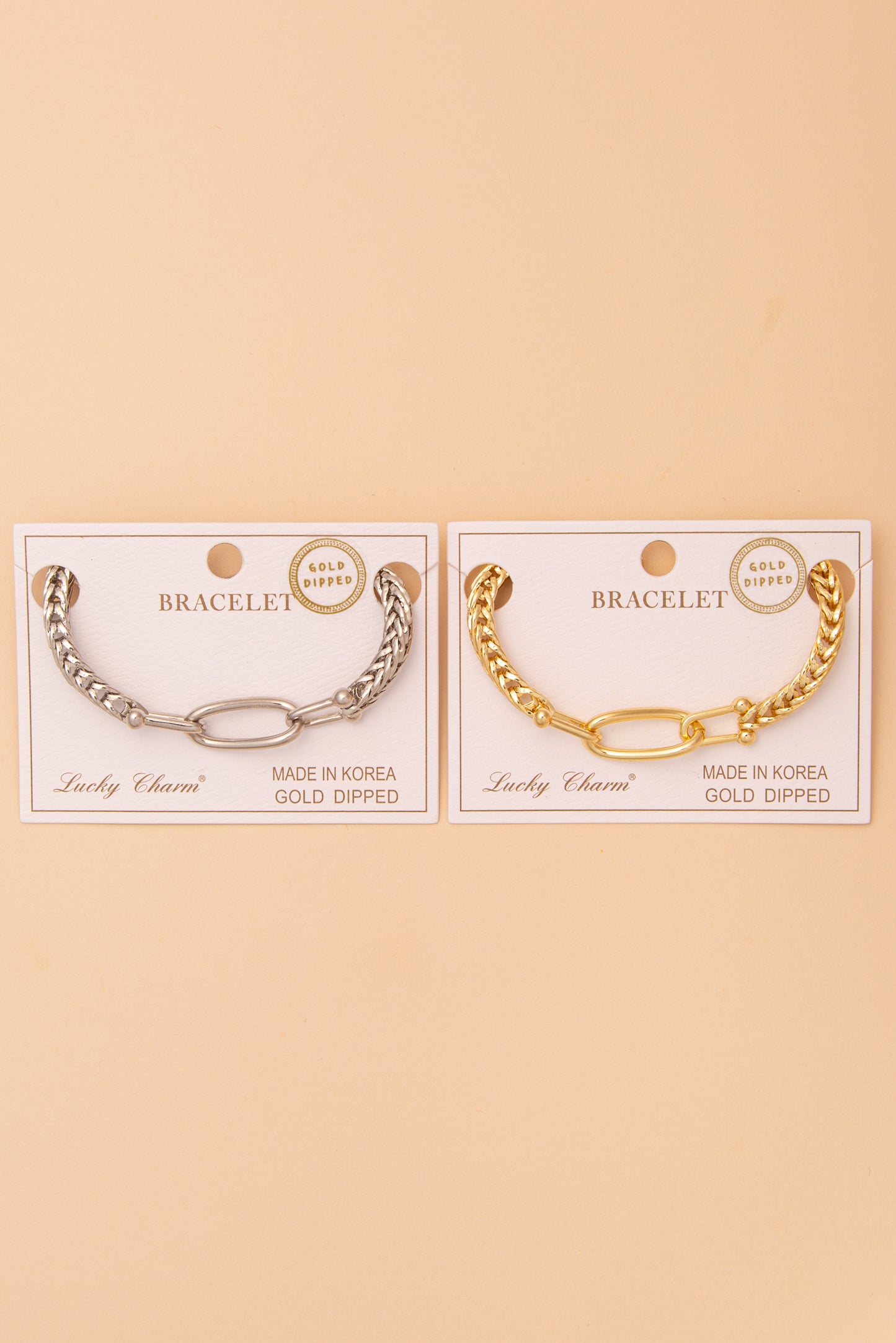 Alina Oval Link Rope-Style Chain Bracelet