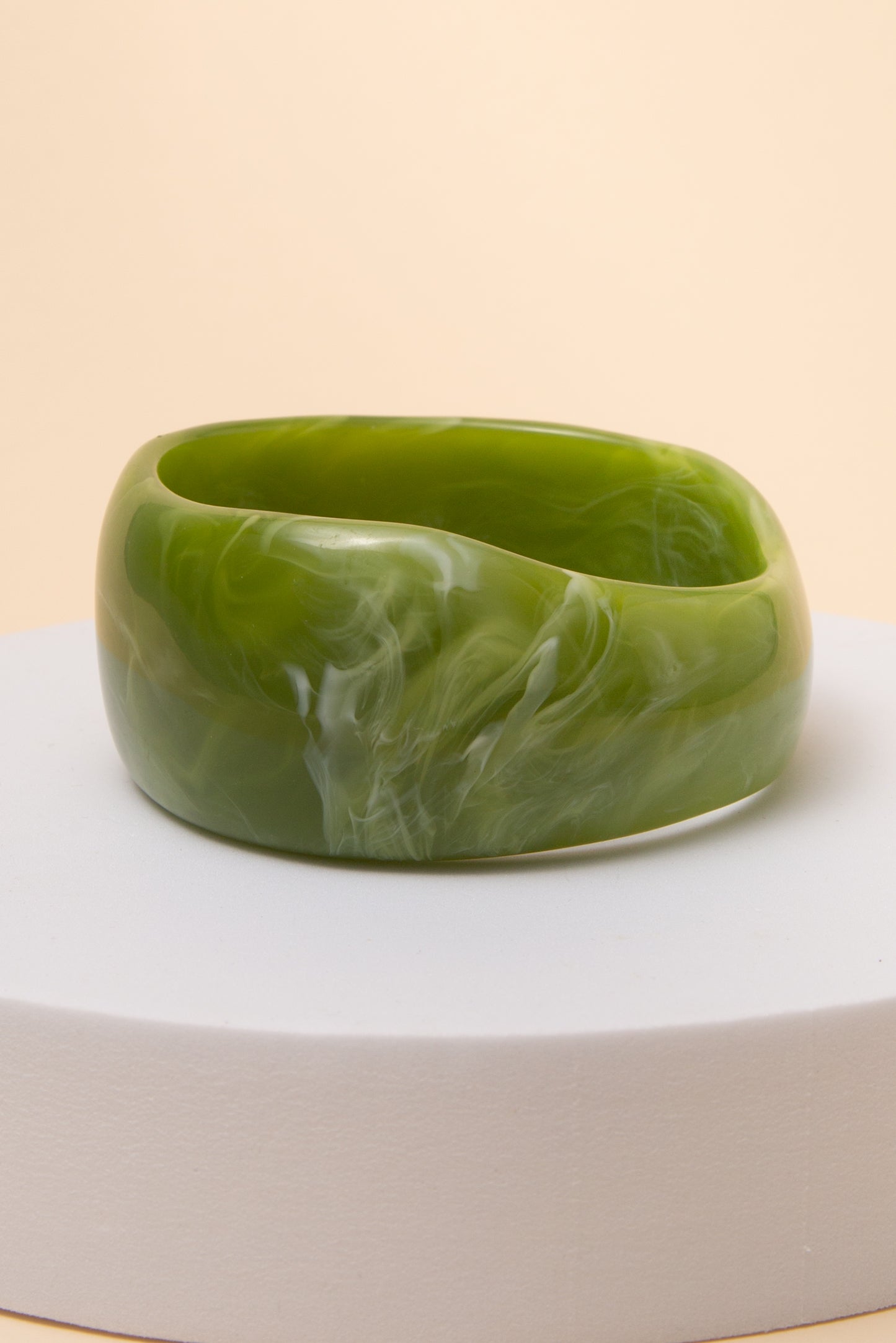 Ellie Acetate Resin Bangle Bracelet