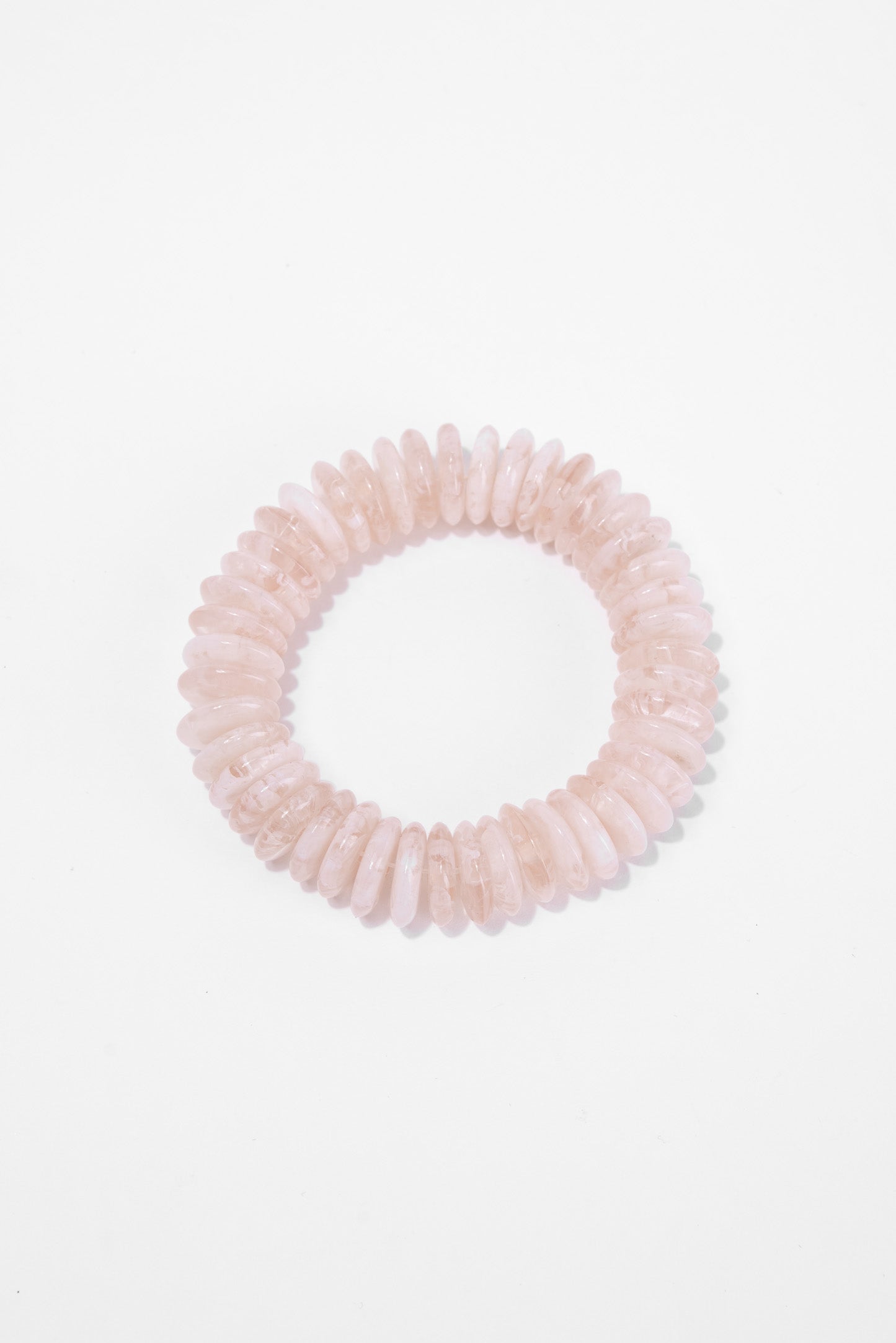 Elle Spiral Plastic Stretch Bracelet