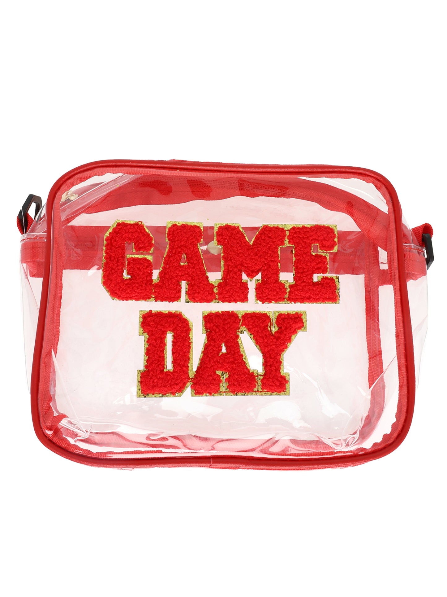 Megan Game Day Clear Transparent Crossbody Bag