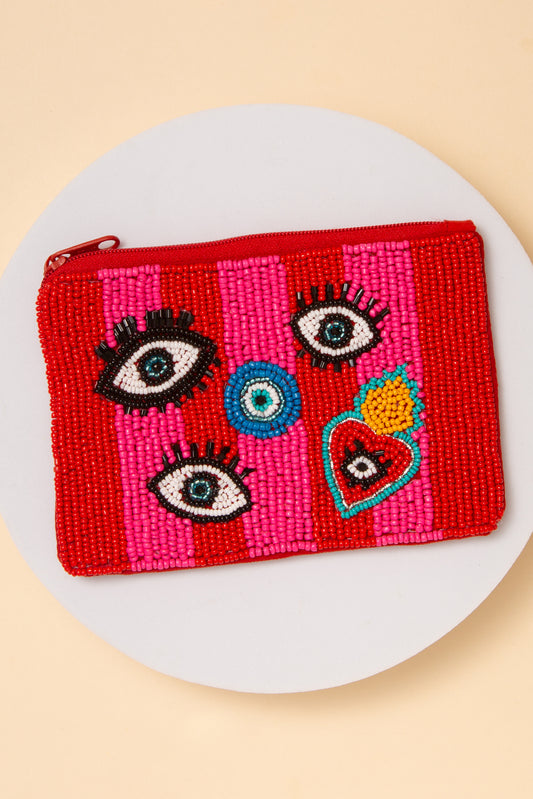 Diana Evil Eyes Coin Bag