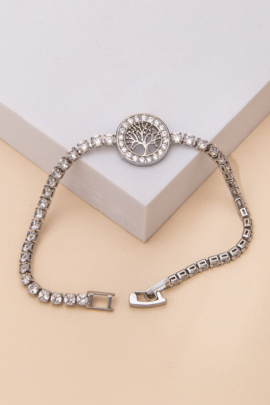 Kate Cubic Zirconia Tree of Life Tennis Bracelet