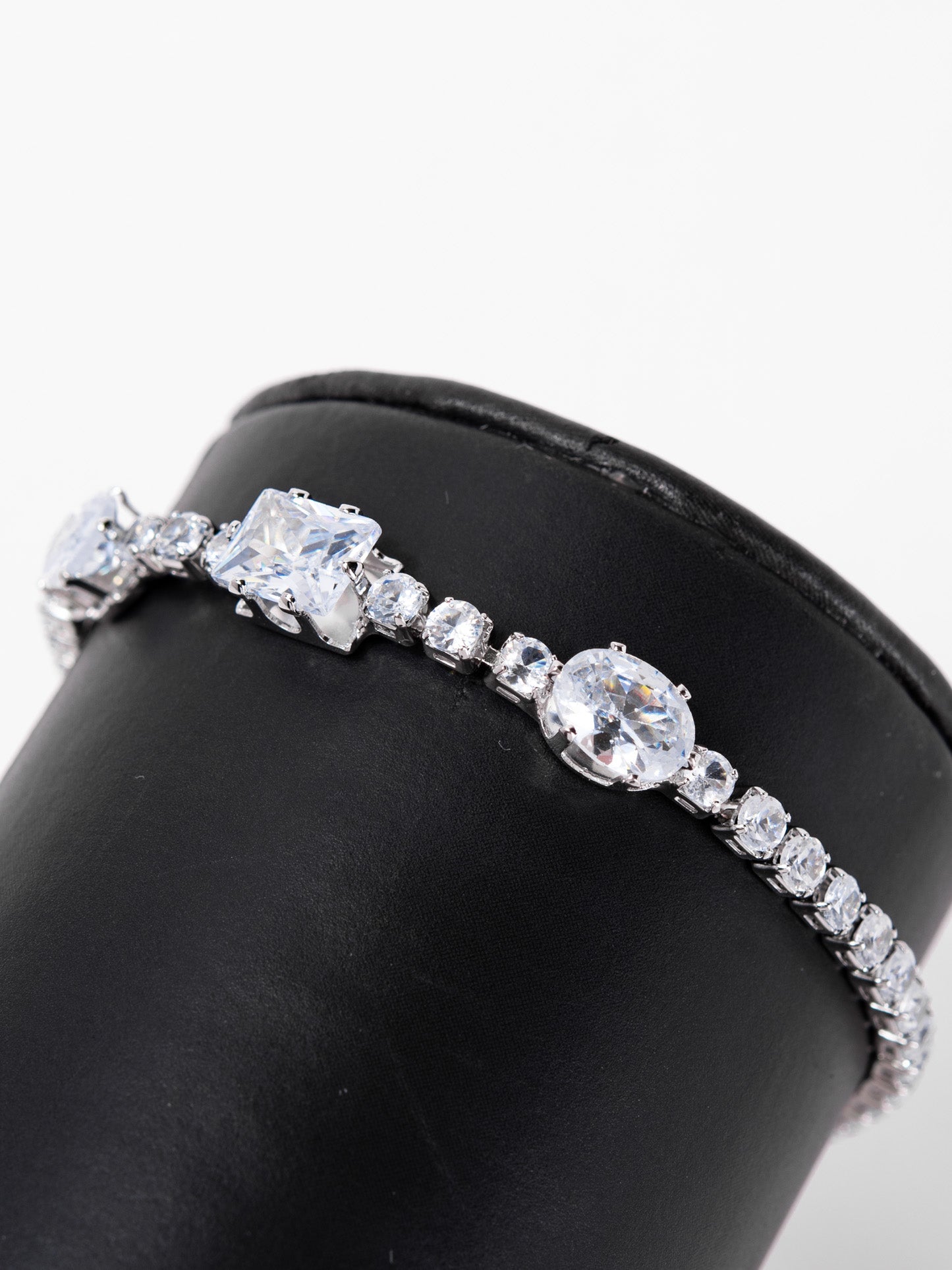 Nova CZ Diamond Clasp Bracelet