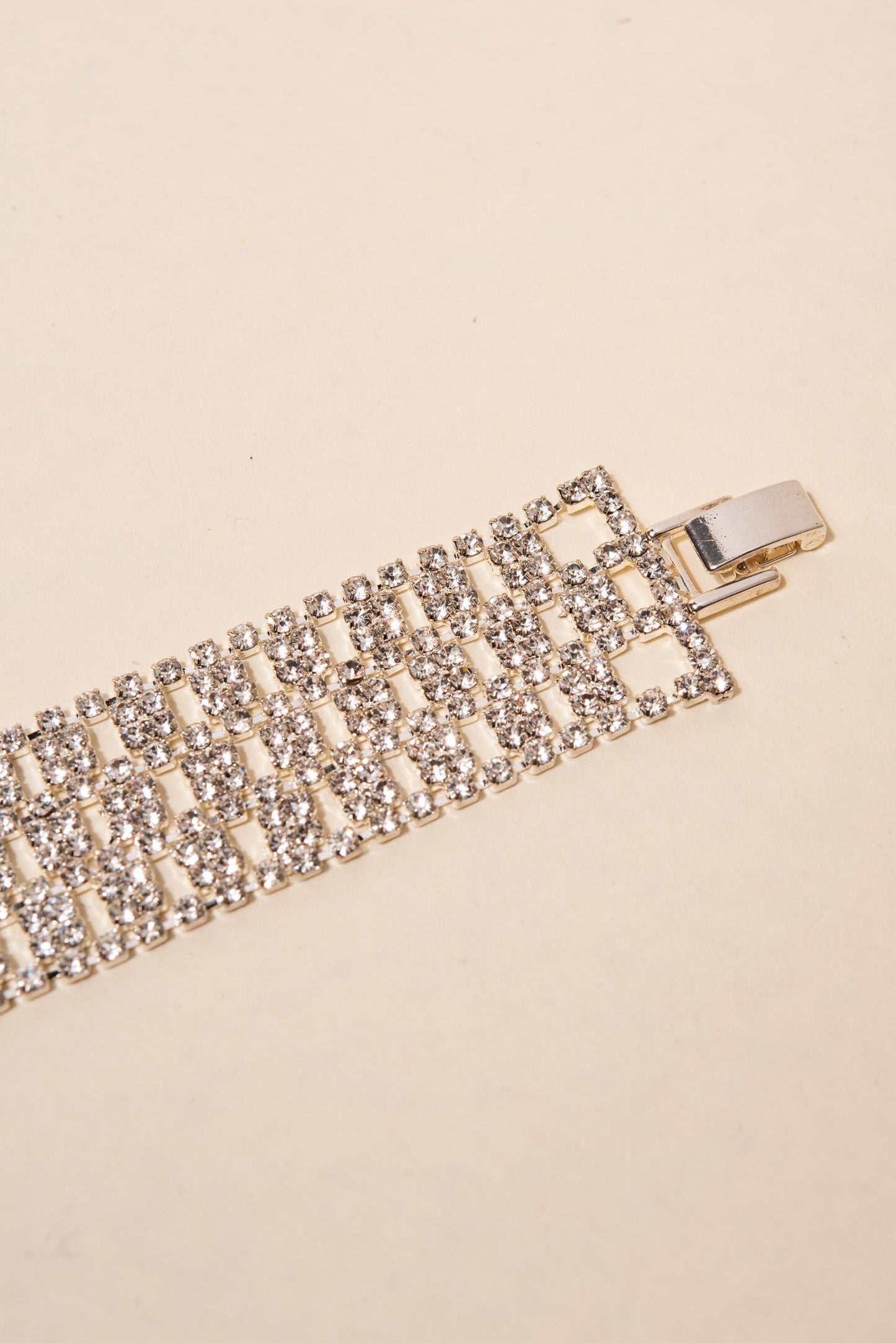 Isabelle Rhinestone Chain Bracelet