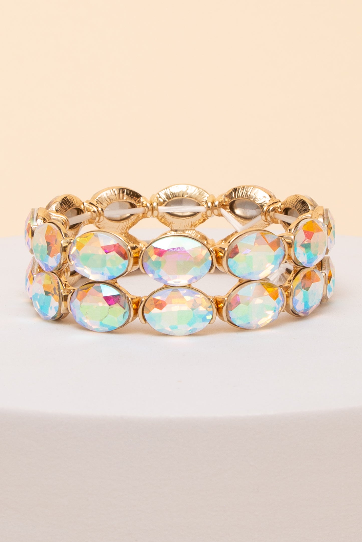 Jayla Rhinestone Stretch Bracelet