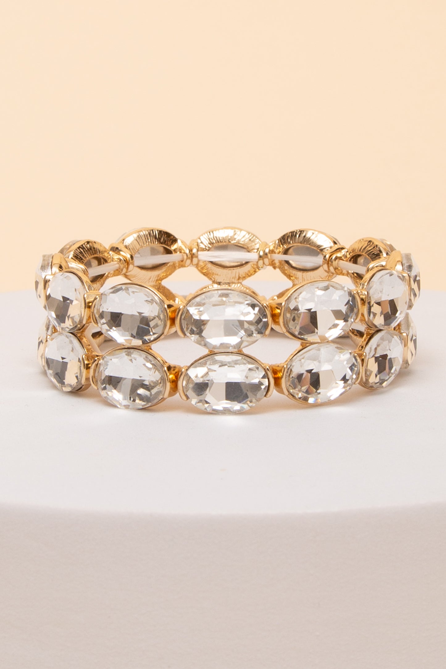 Jayla Rhinestone Stretch Bracelet