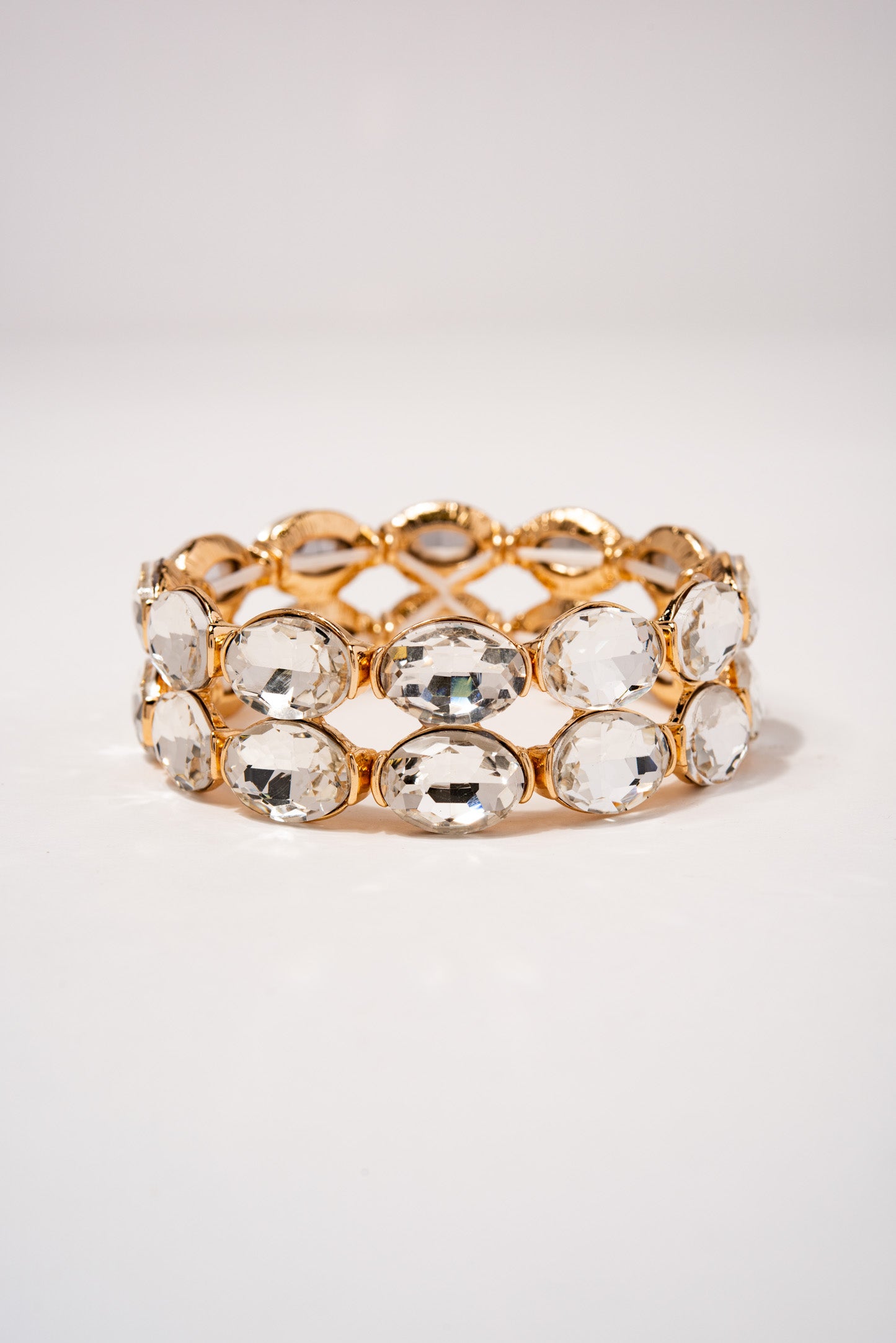 Jayla Rhinestone Stretch Bracelet