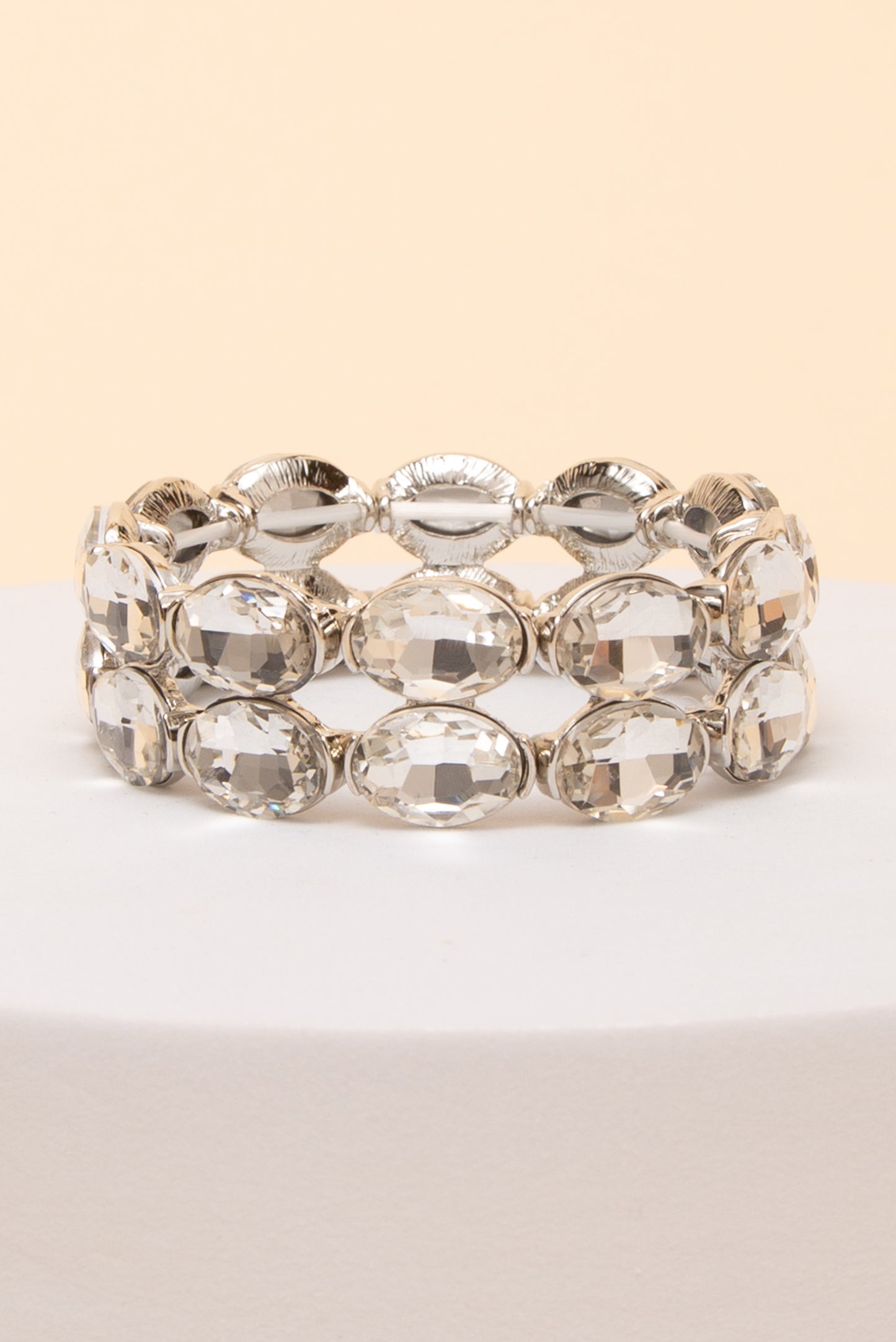 Jayla Rhinestone Stretch Bracelet