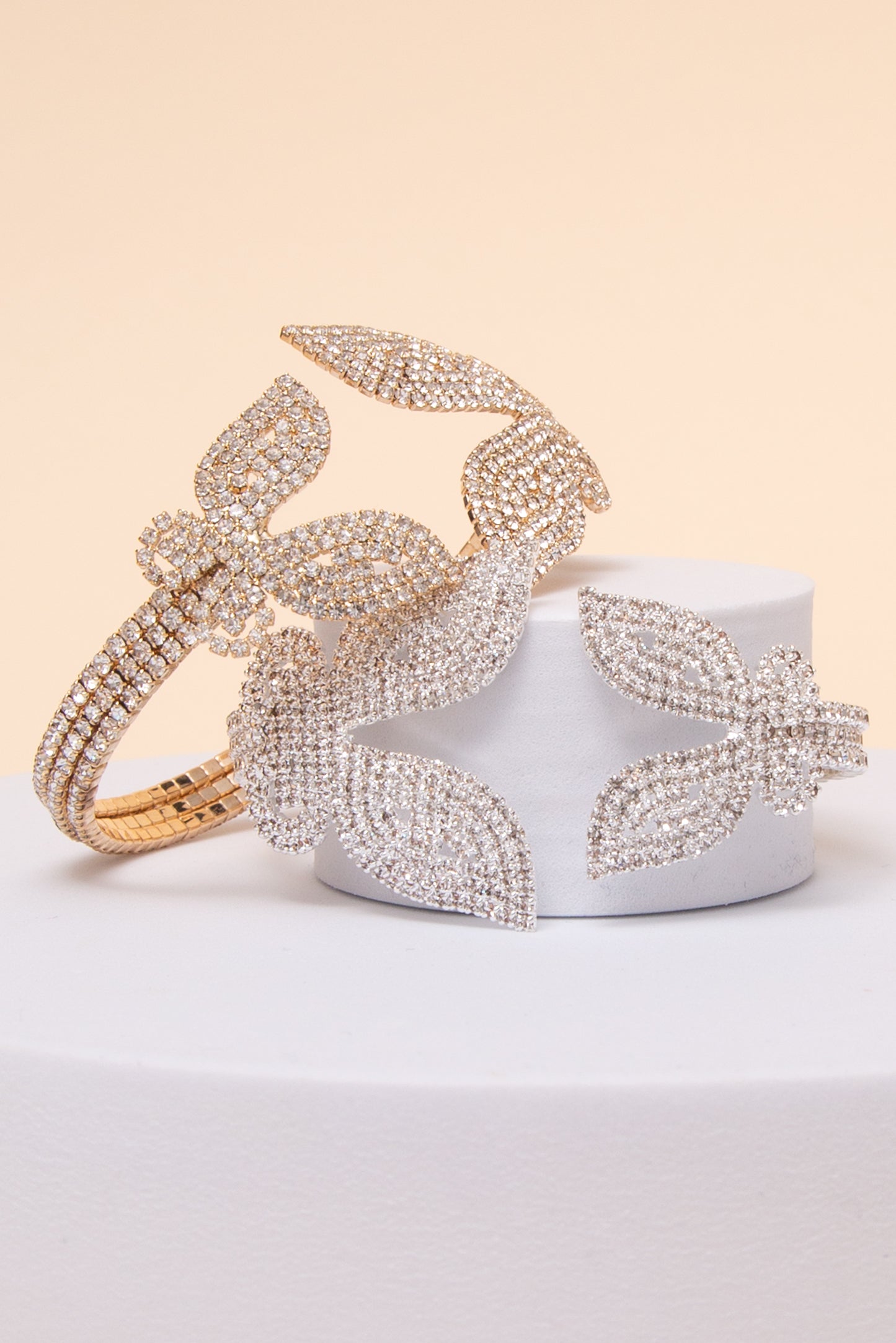 Diana Heart Cut Cubic Zirconia Tennis Bracelet