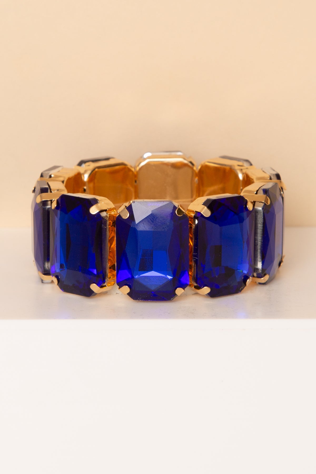 Carrie Octagon Rhinestone Bracelet