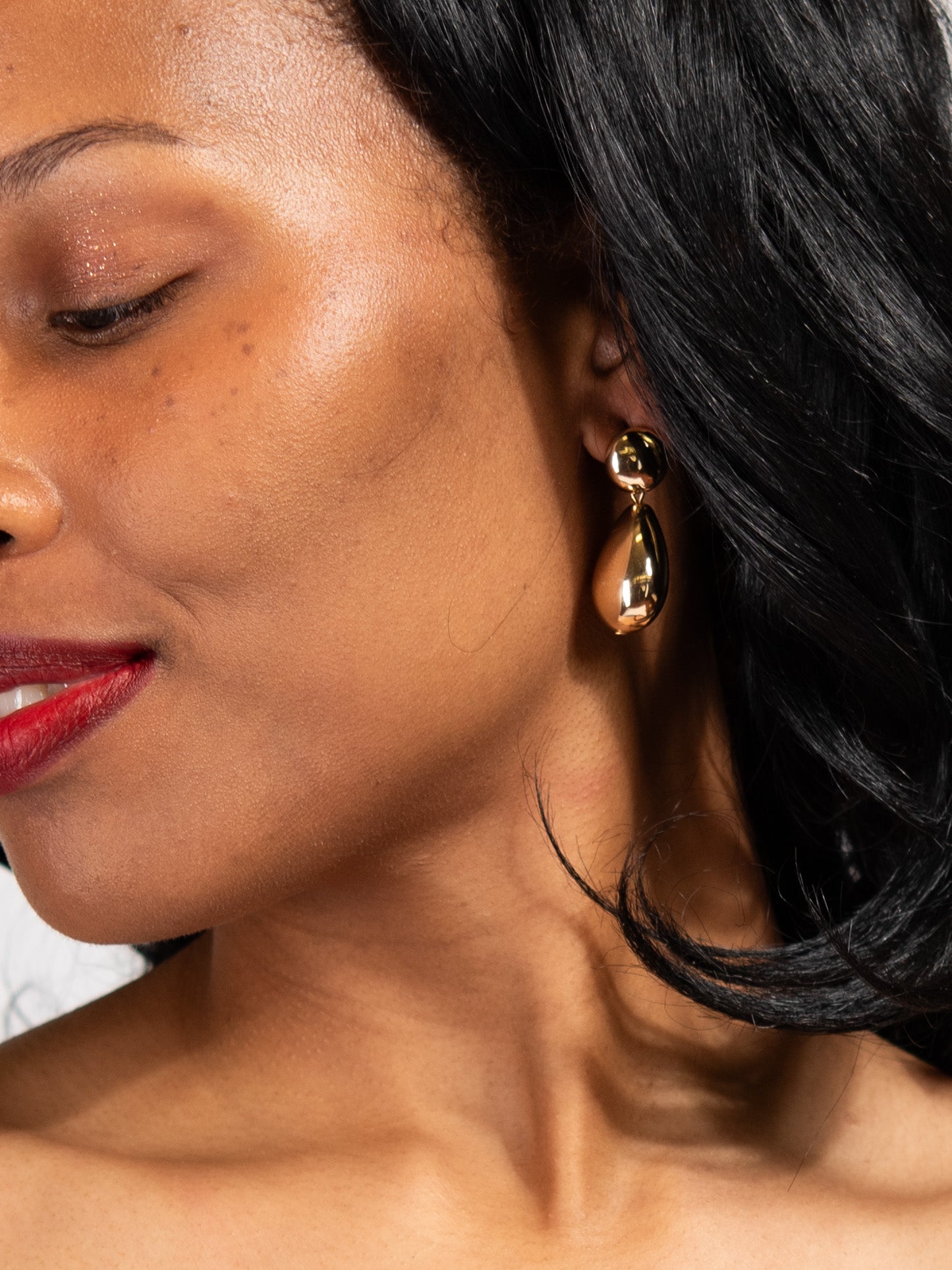 Everleigh Dangle Teardrop Earrings