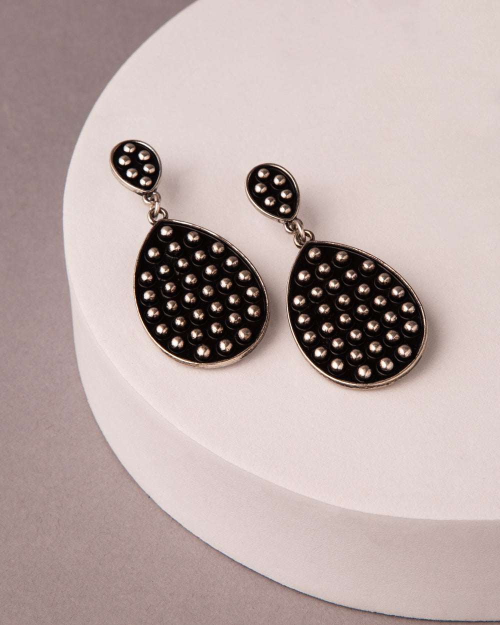 Hannah Western Bubble Teardrop Post Earrings
