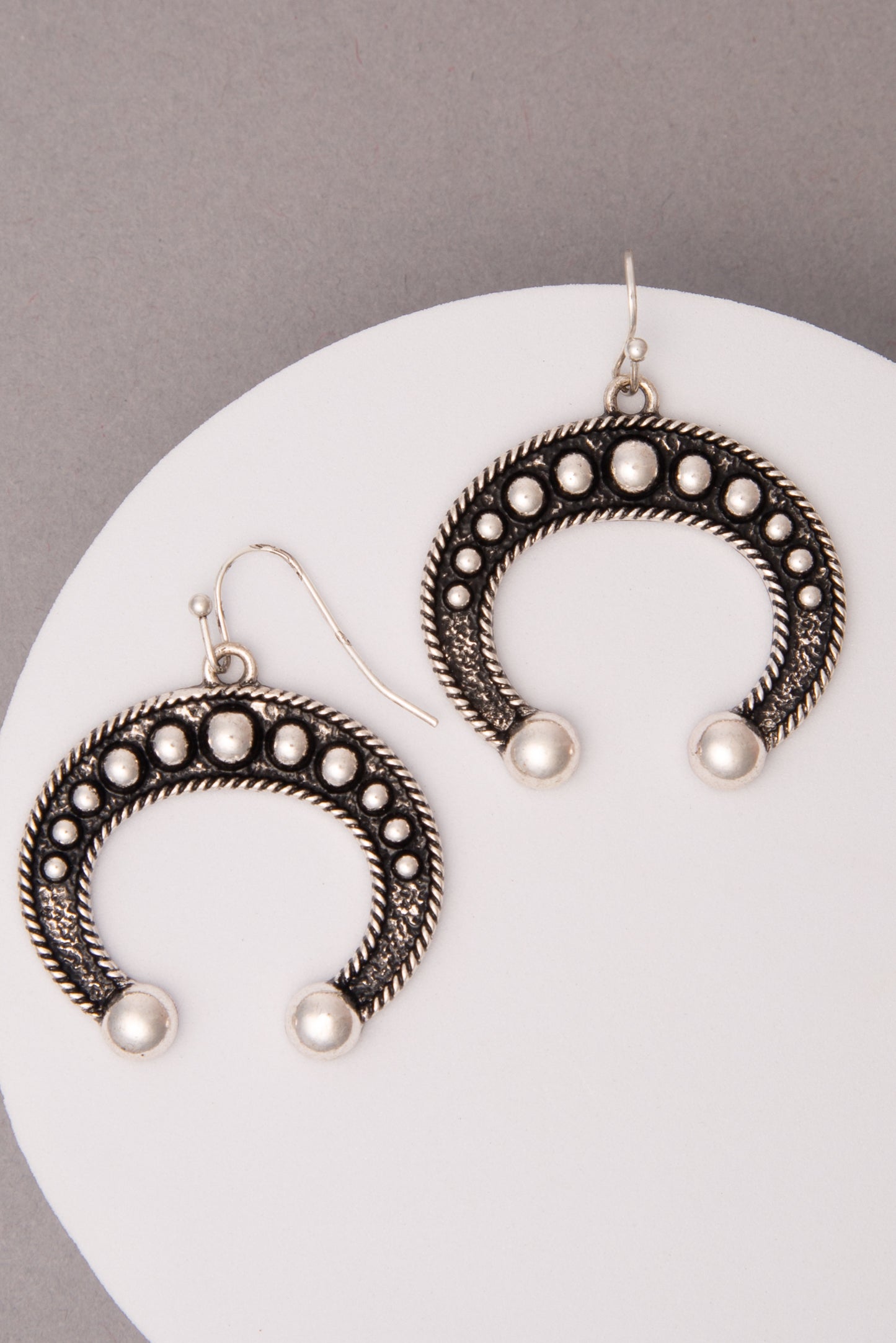 Chloe Western Squash Blossom Dangle Earrings