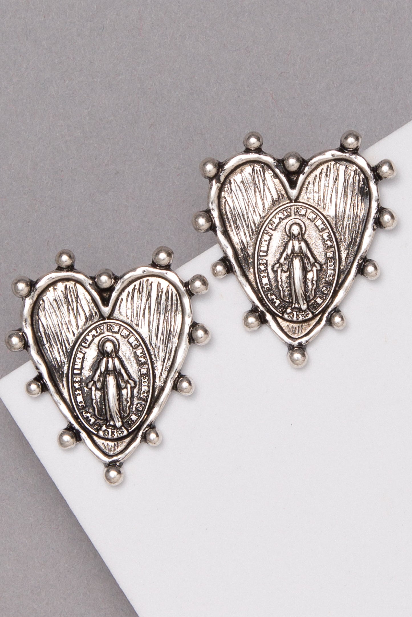 Sofia Heart Lady Guadalupe Earring