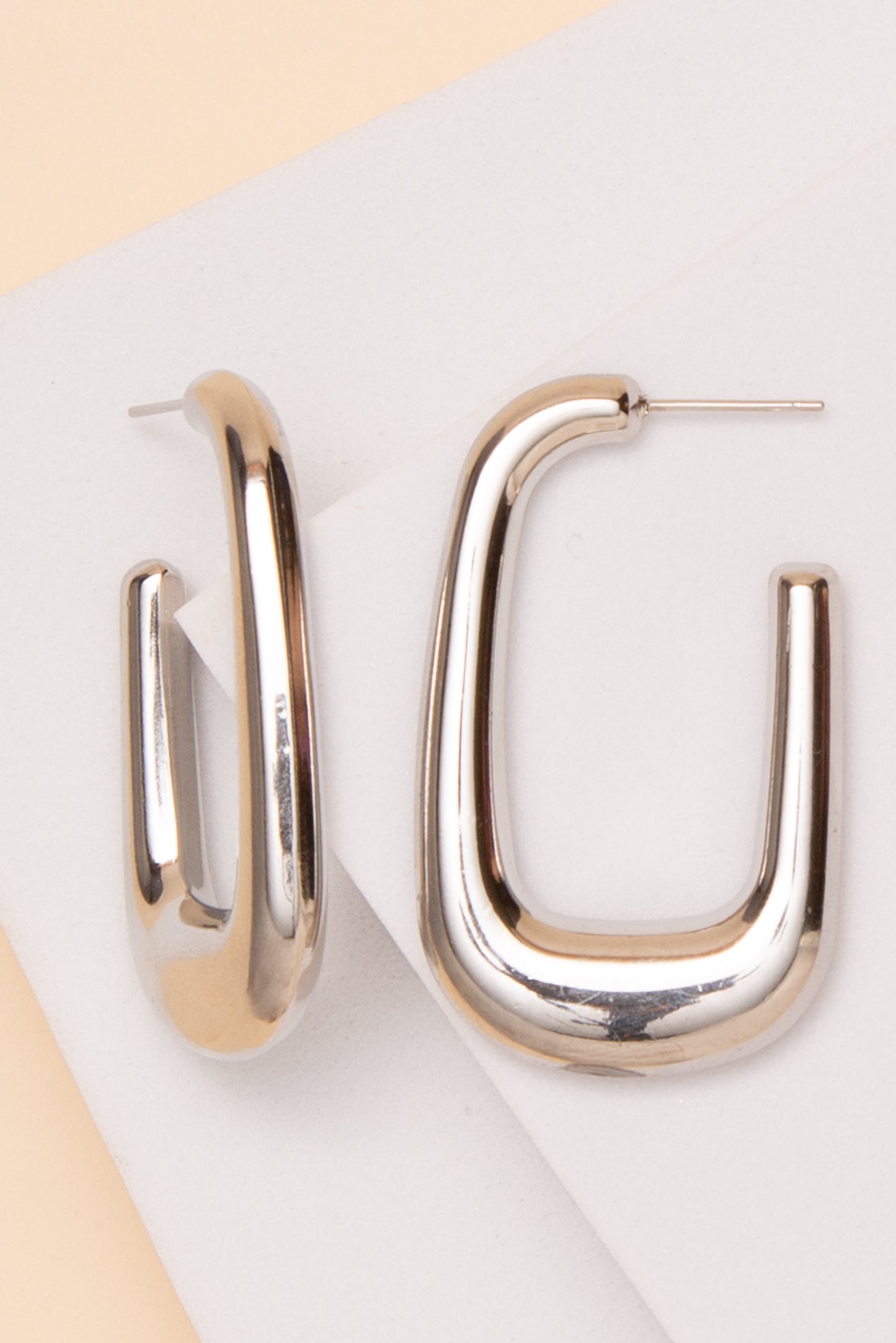 Eloise Hoop Earrings In 18K Gold Dipped Or Stainless Steel