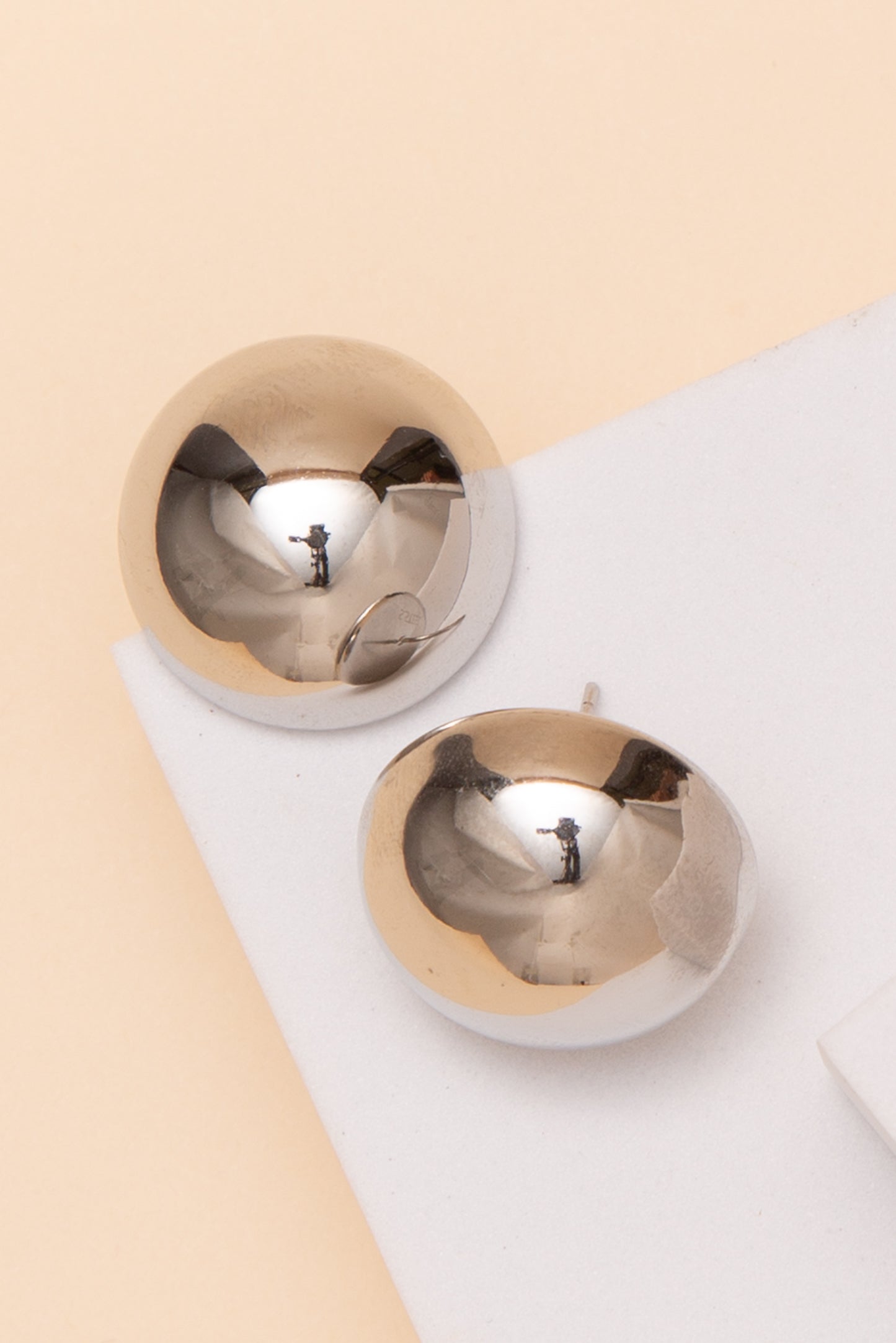 Lucille Ball Stud Earrings – 18K Gold Dipped or Stainless Steel