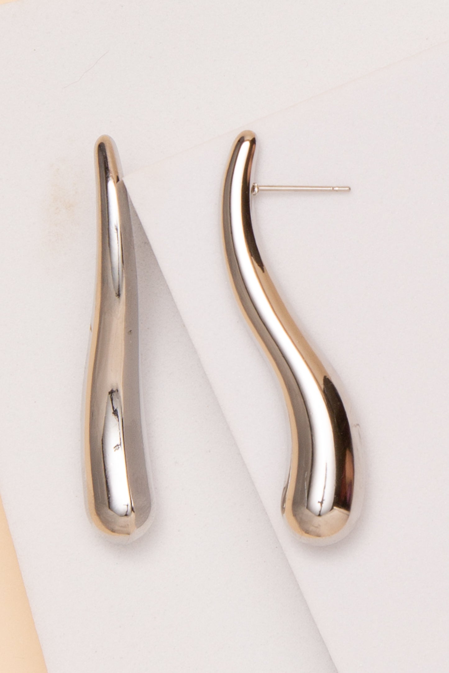 Hailey Teardrop Earrings In 18K Gold Dipped Or Stainless Steel