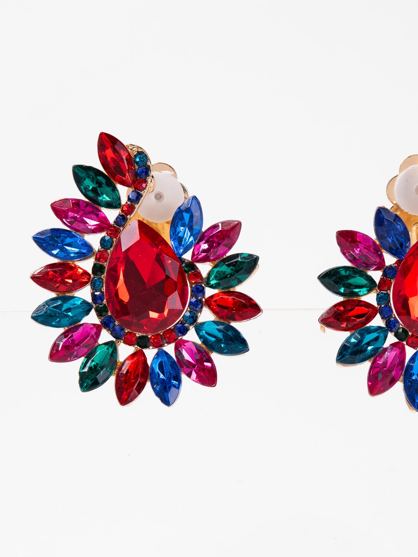 Delany Statement Spider Clip-On Earrings