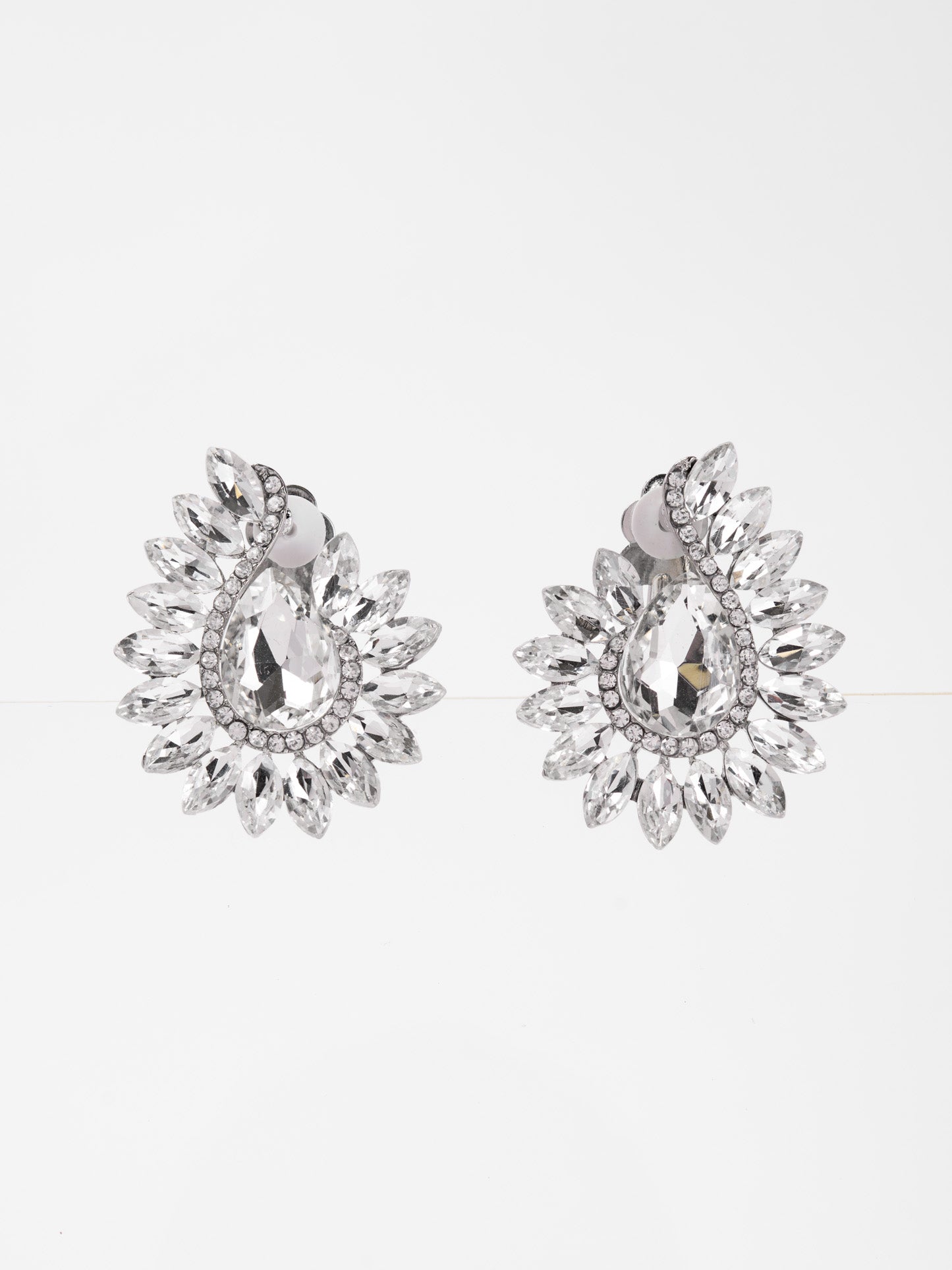 Delany Statement Spider Clip-On Earrings