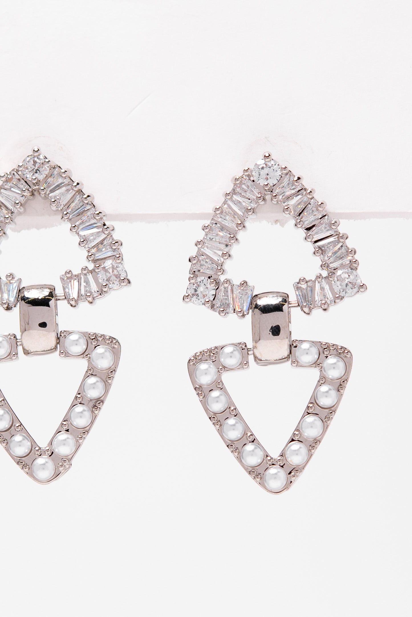 Willow CZ & Pearl Earrings