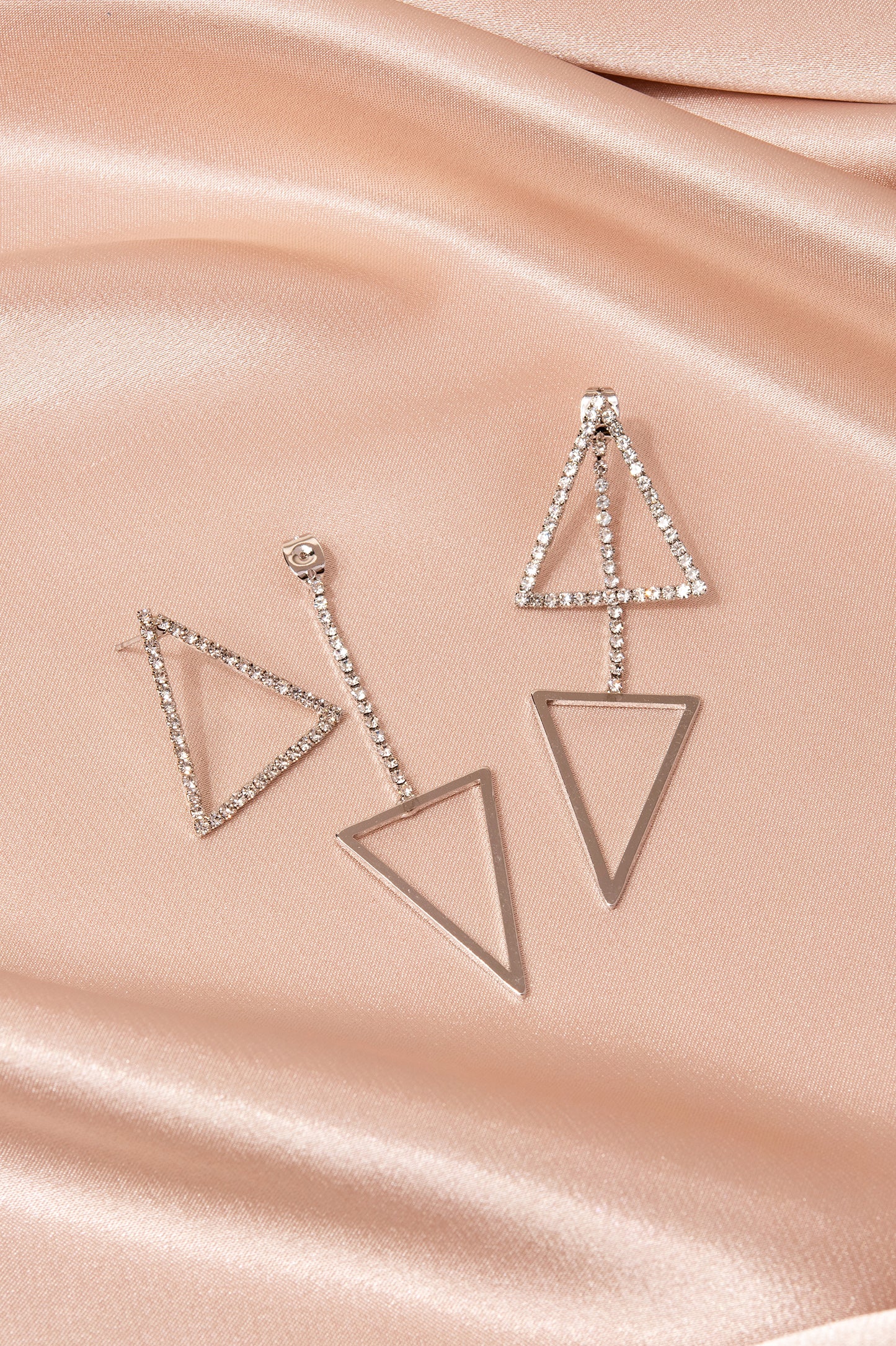 Whitney Triangle Drop Post Earrings