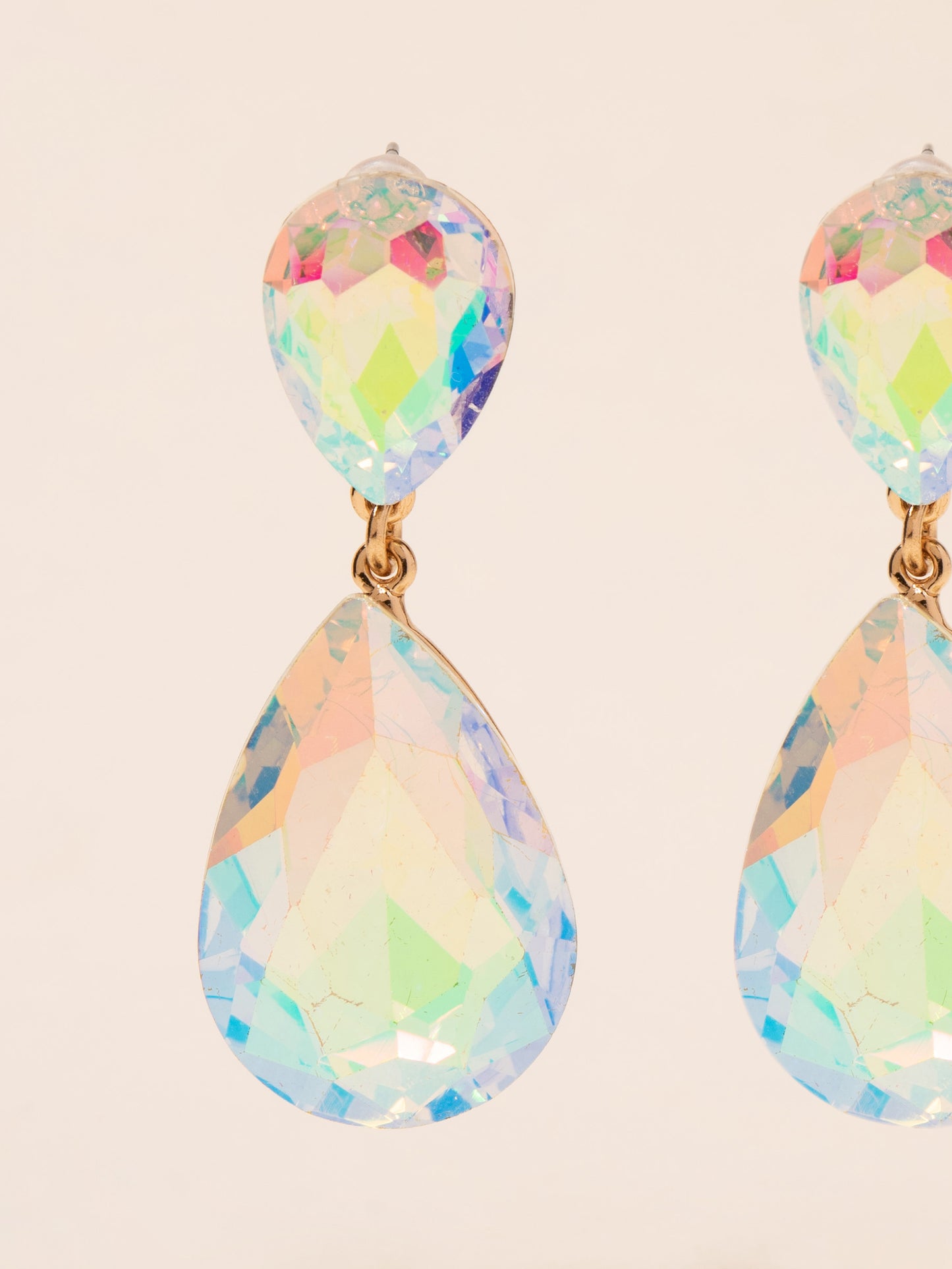 Allira Teardrop Stone Earrings