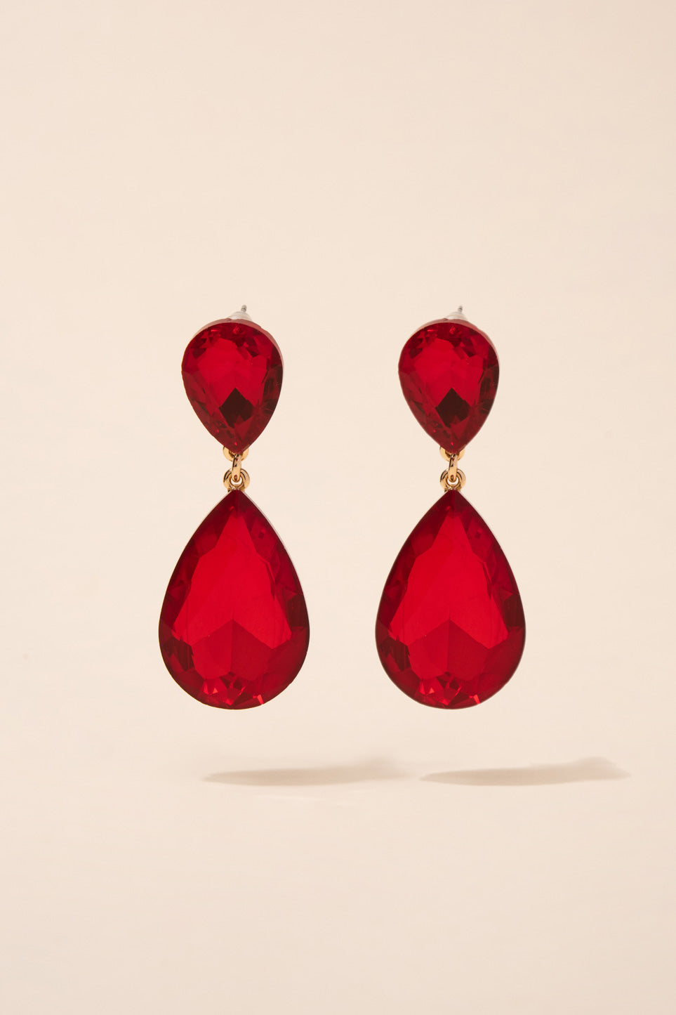 Allira Teardrop Stone Earrings