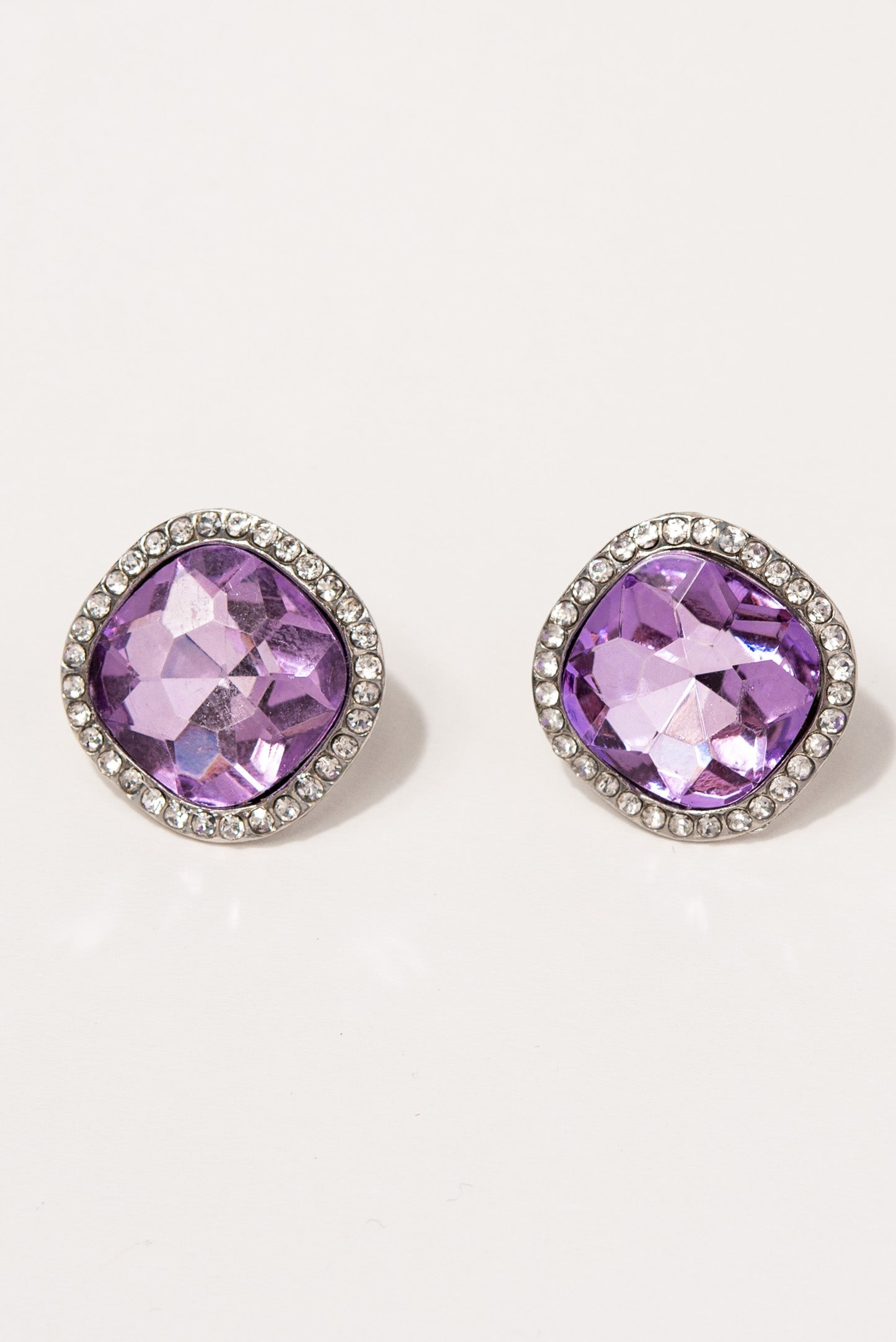 Gemma Diamond Halo Stud Earrings