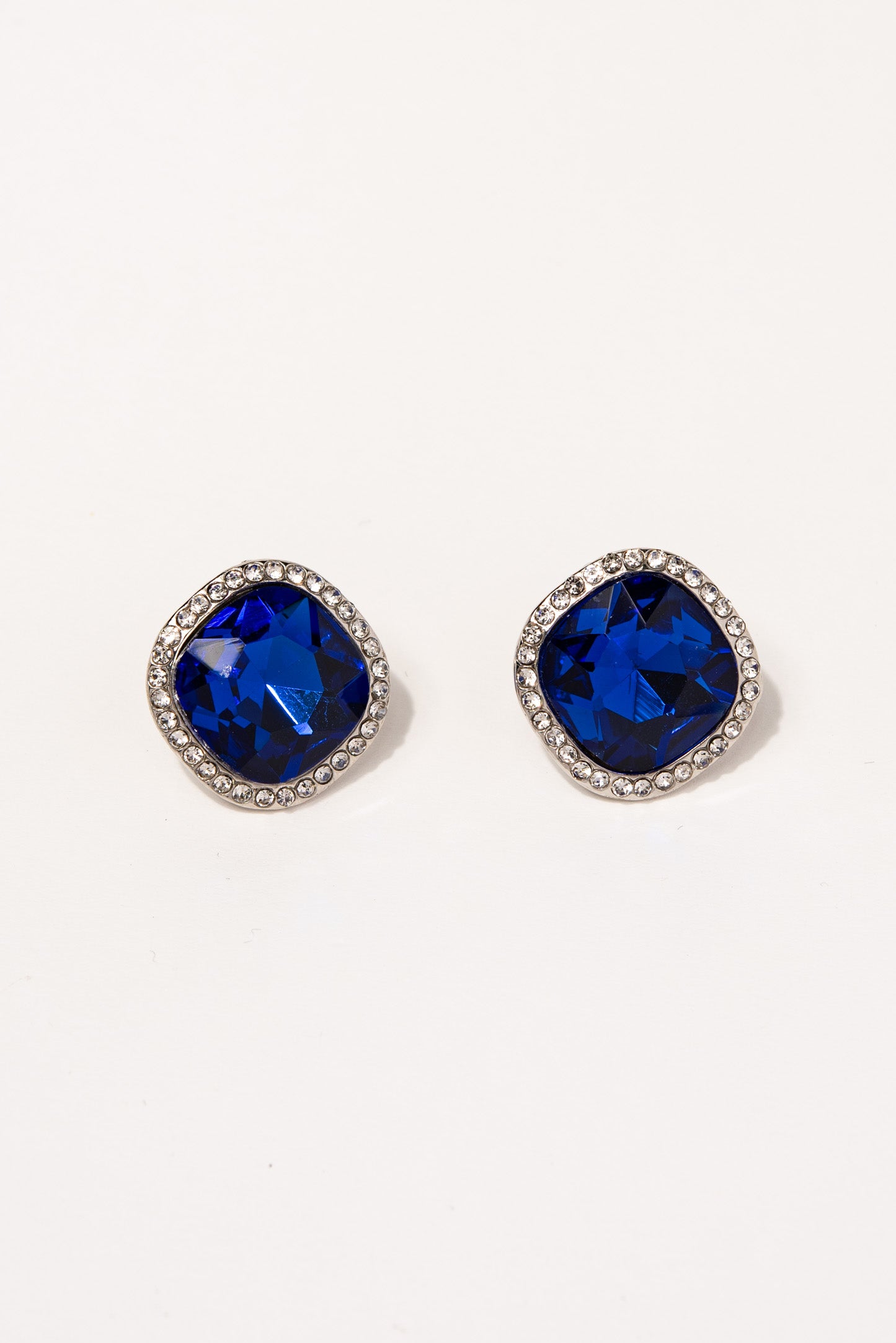 Gemma Diamond Halo Stud Earrings