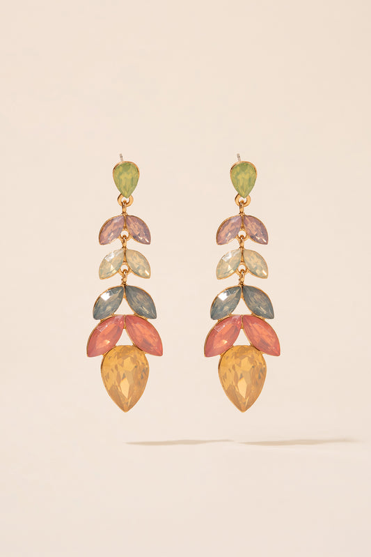 Lillian Flower Petal Earrings