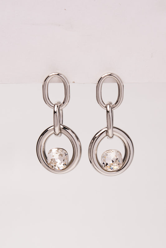 Juliane Diamond Dangle Earrings