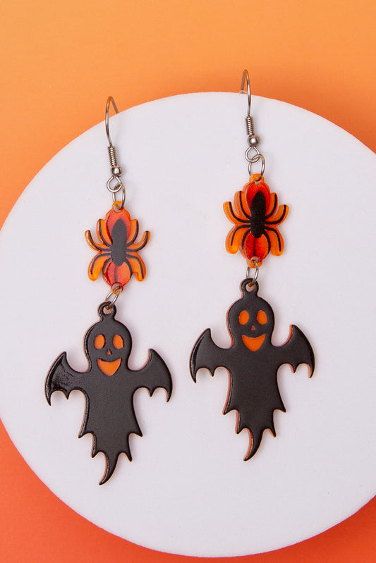 Blair Halloween Ghost and Spider Shaped Acrylic Dangle Earrings