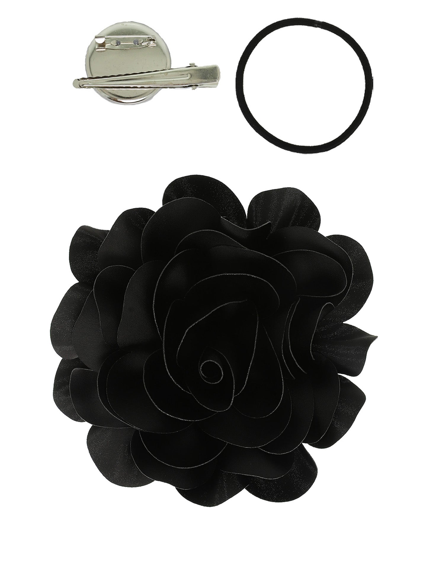 Camellia Flower Pin and Hair Clip