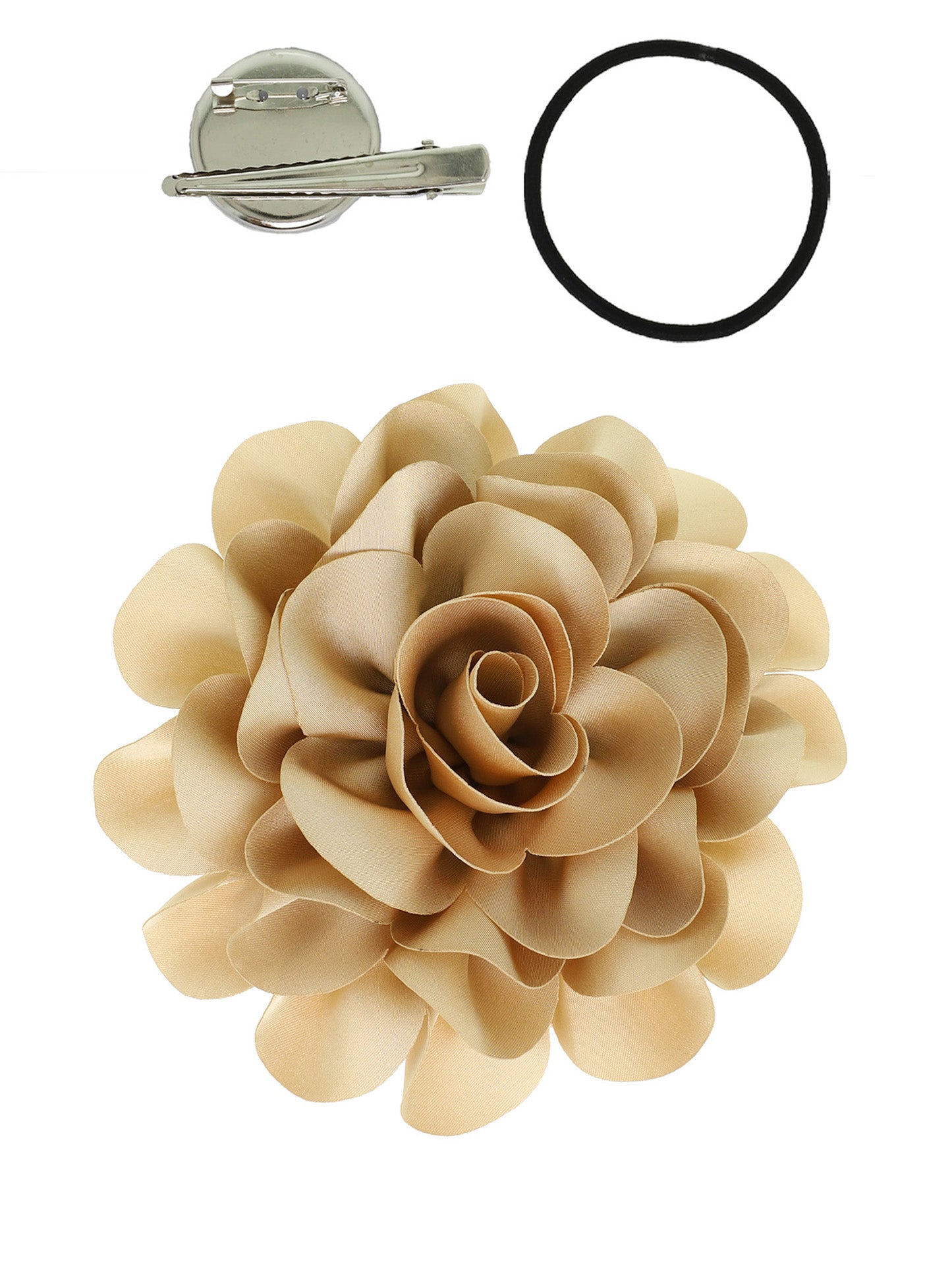 Camellia Flower Pin and Hair Clip