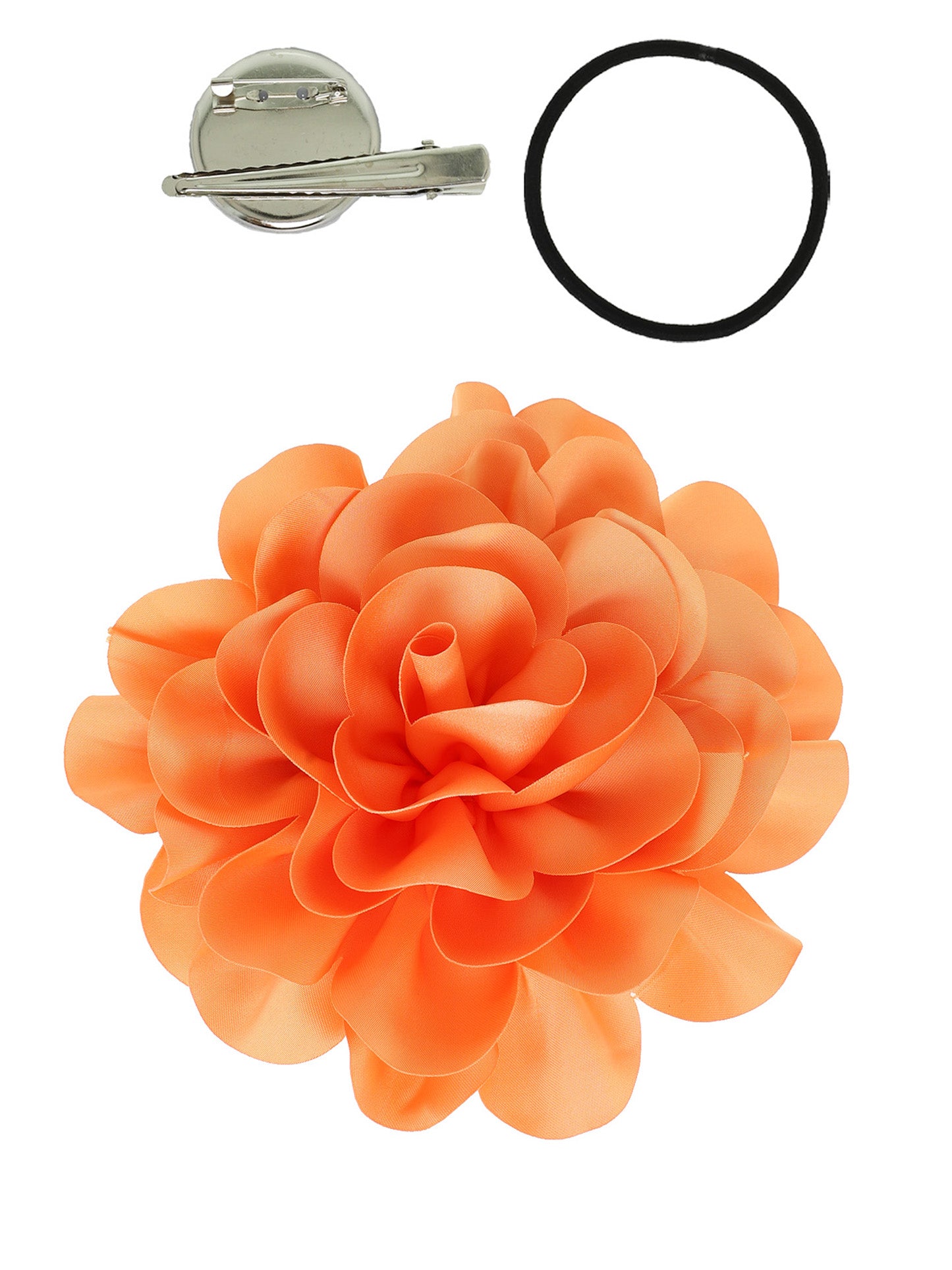 Camellia Flower Pin and Hair Clip