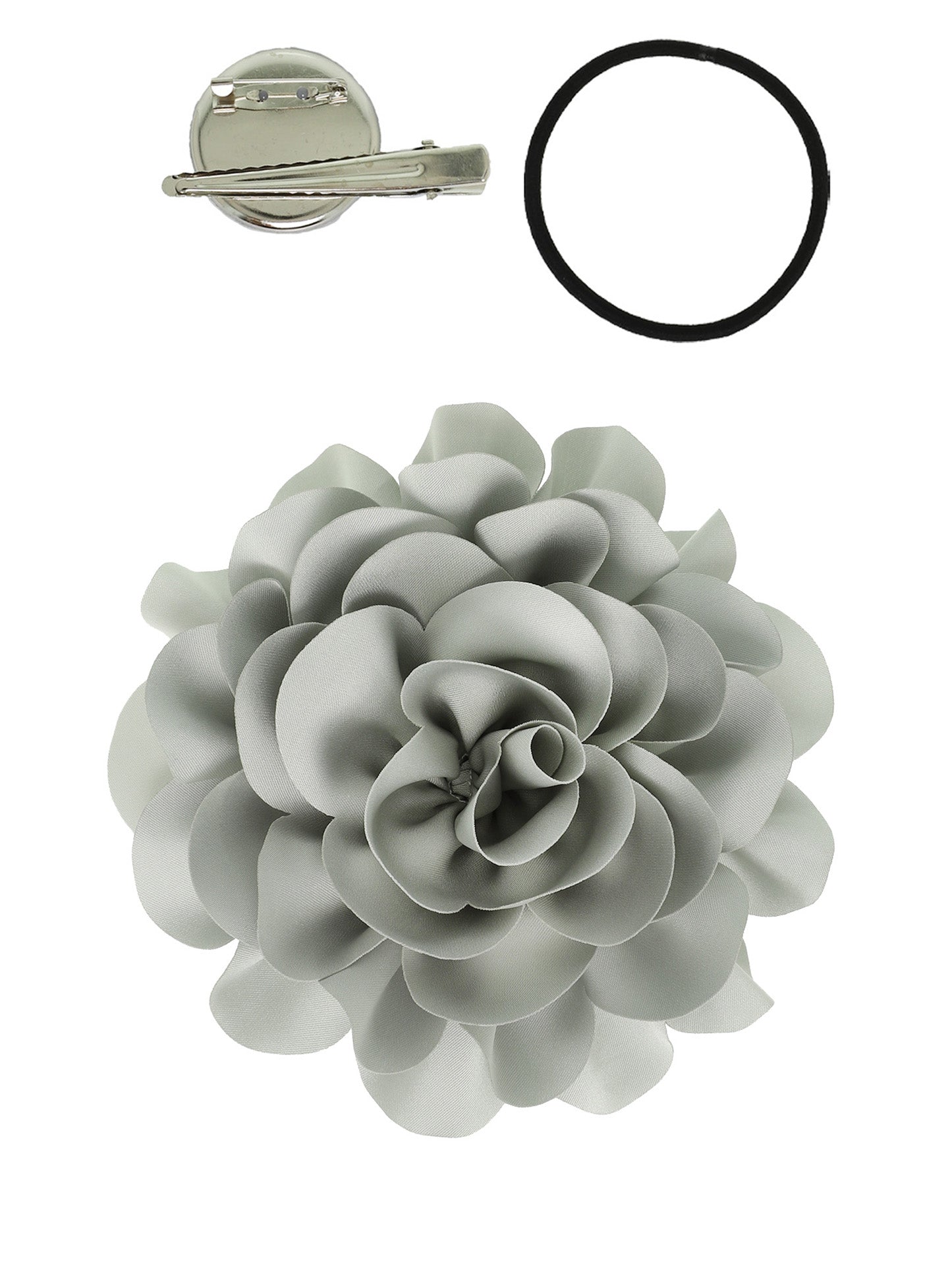 Camellia Flower Pin and Hair Clip