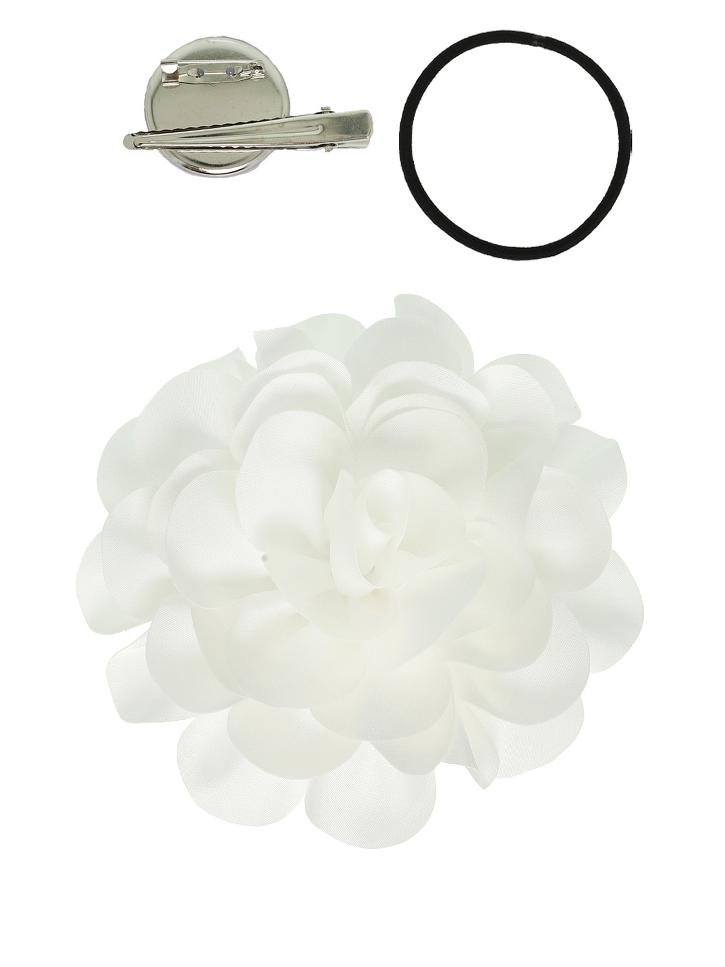 Camellia Flower Pin and Hair Clip