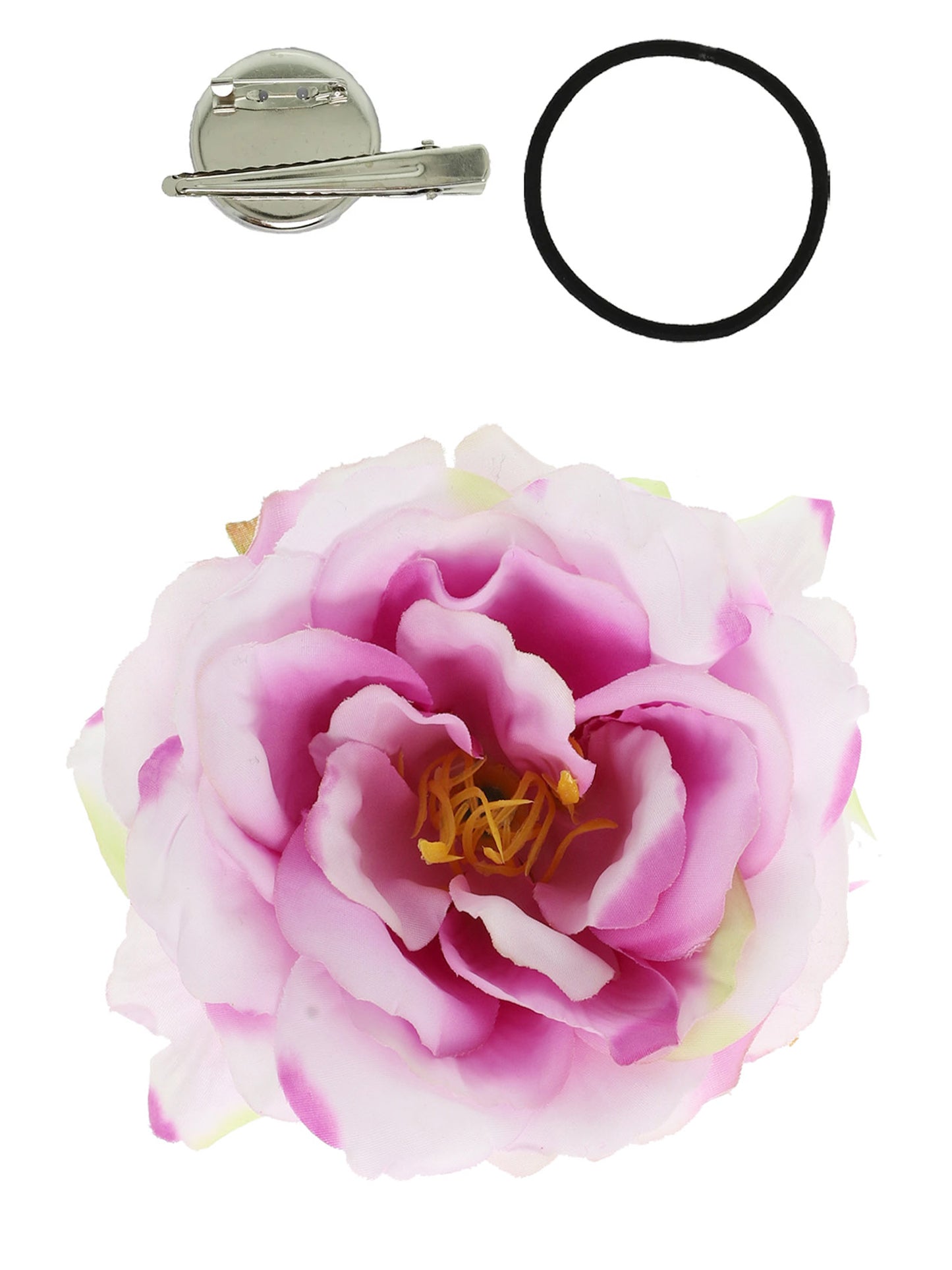 Eleanor Peony Flower Pin and Hair Clip Tie Accessory