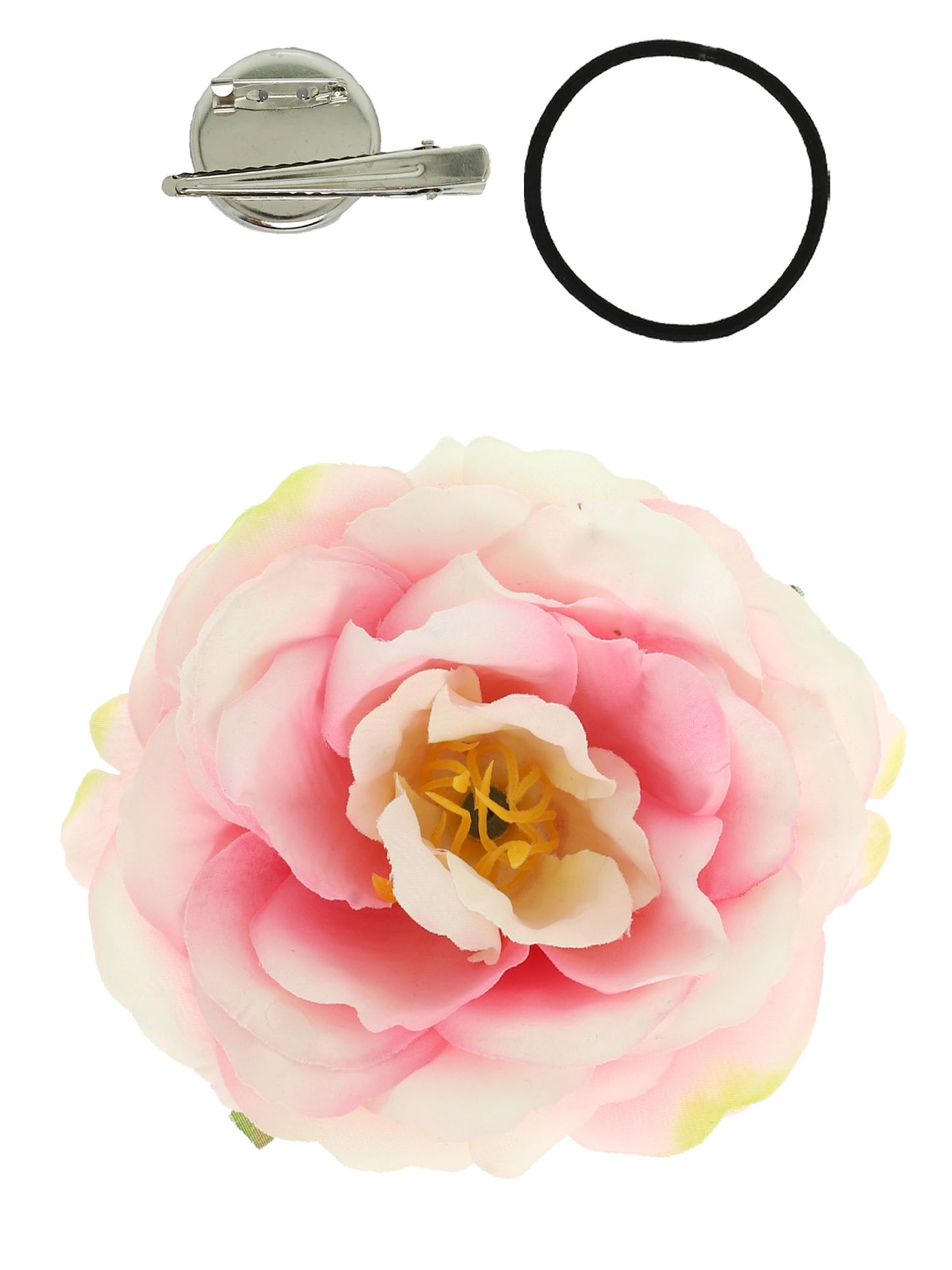 Eleanor Peony Flower Pin and Hair Clip Tie Accessory