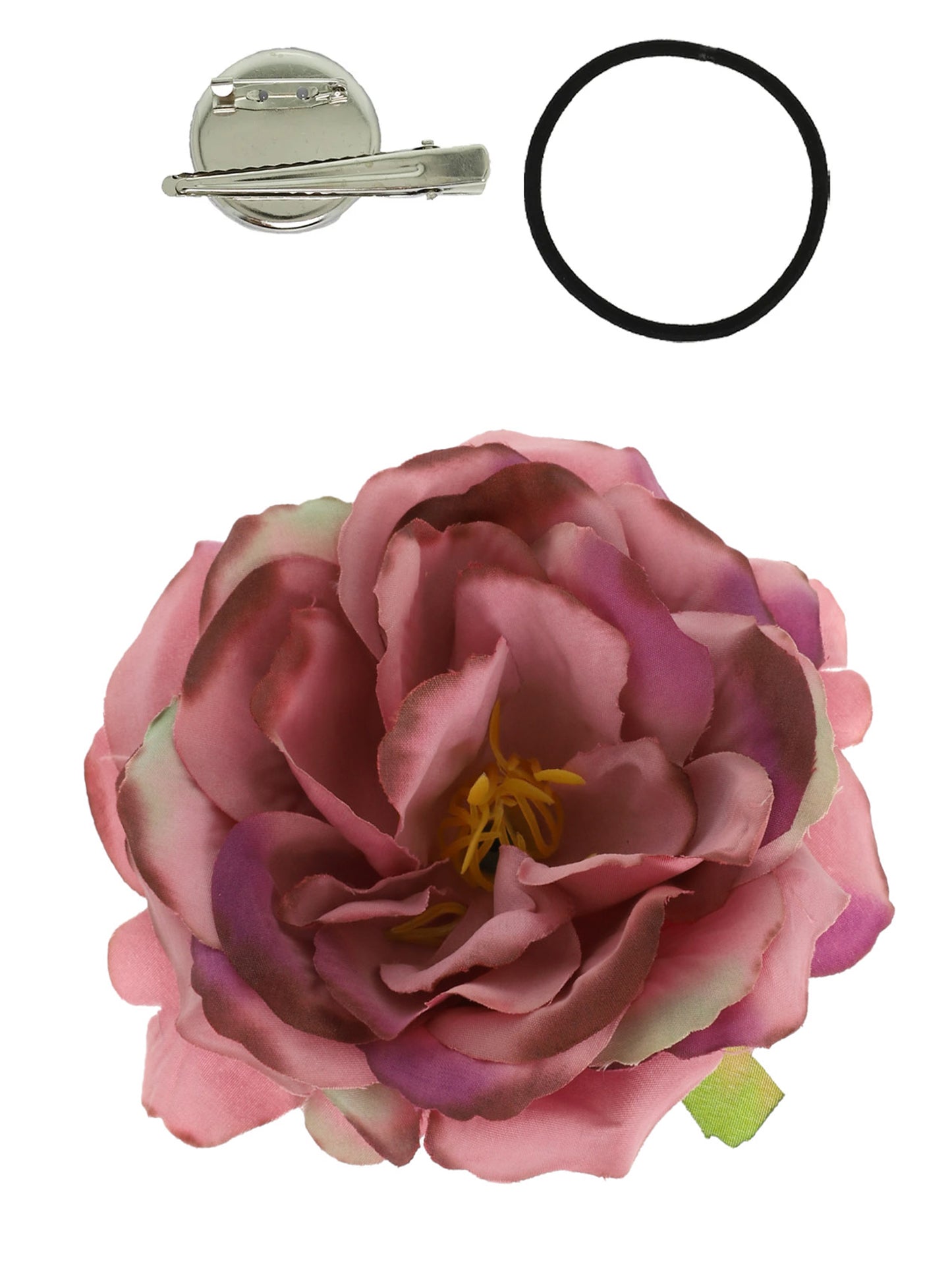 Eleanor Peony Flower Pin and Hair Clip Tie Accessory