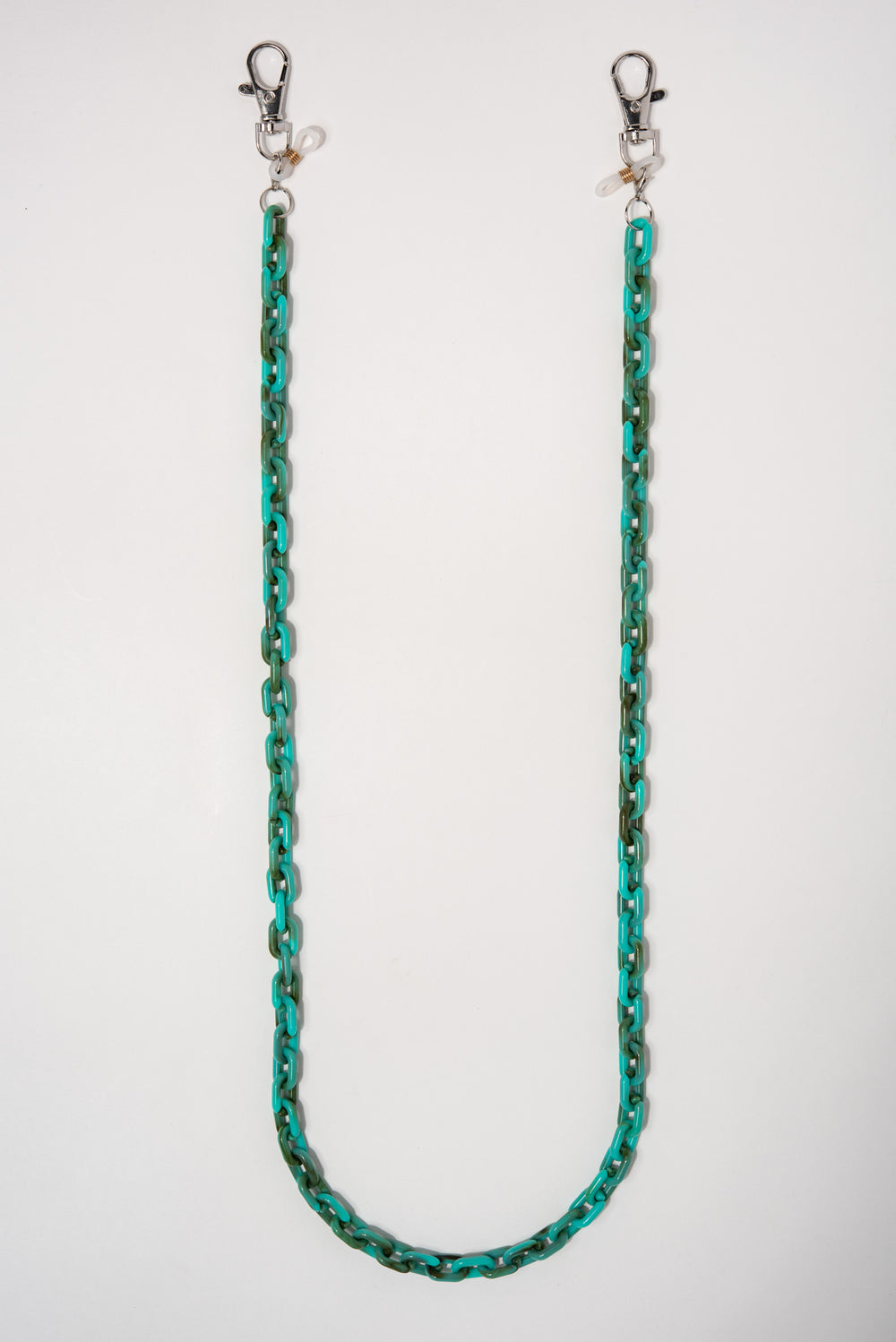 Kasey Glasses & Mask Chain Link - Turquoise