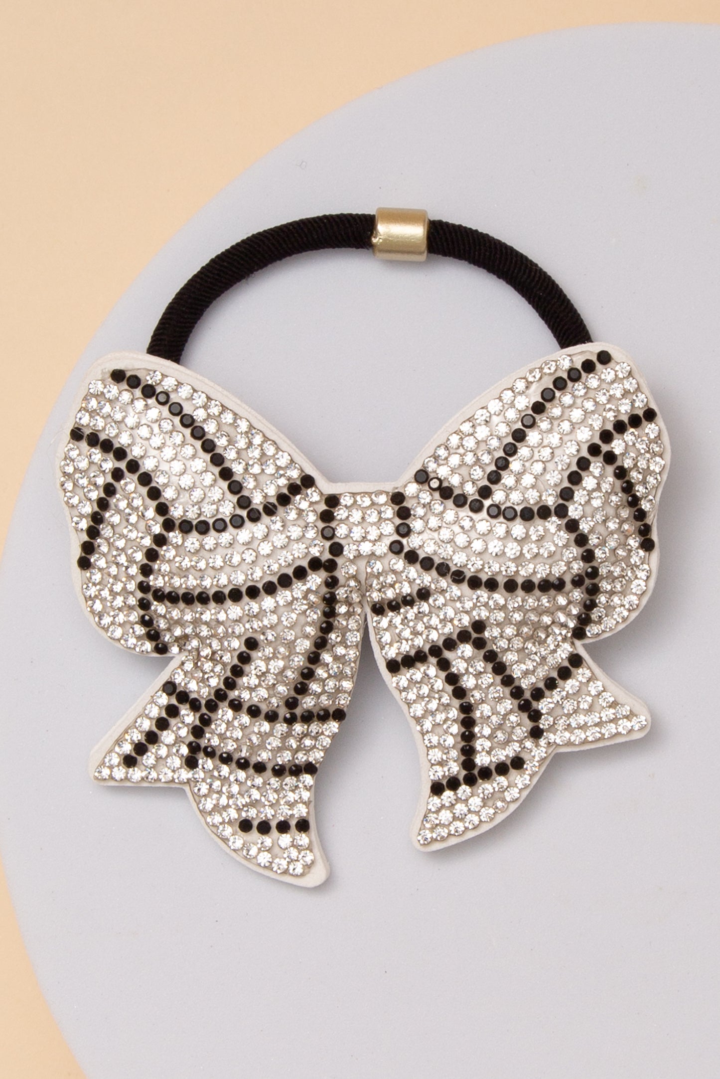 Stella Gameday Sports Theme Bow Hair Tie with Rhinestone